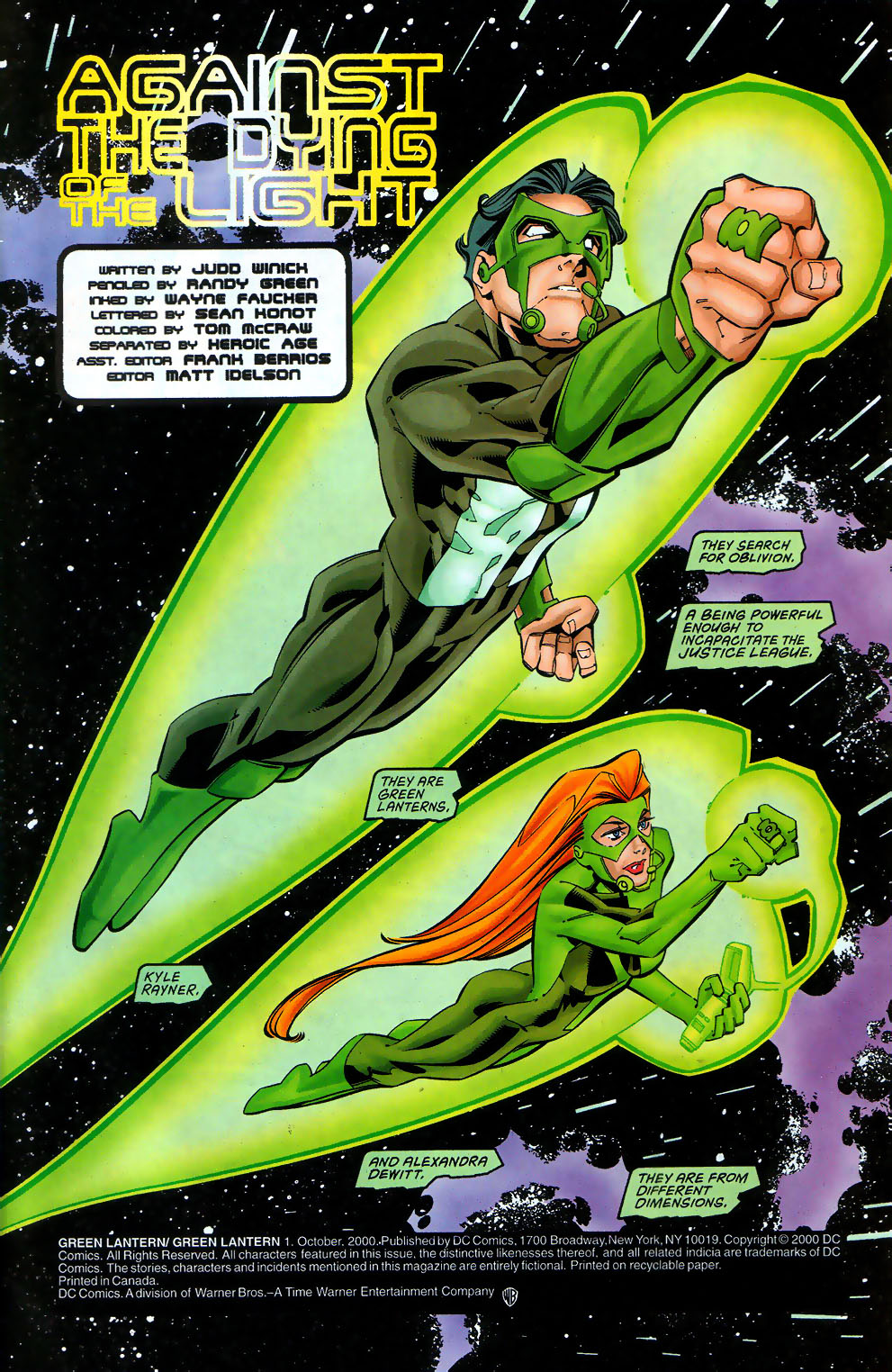 Read online Green Lantern: Circle of Fire comic -  Issue #6 - 2