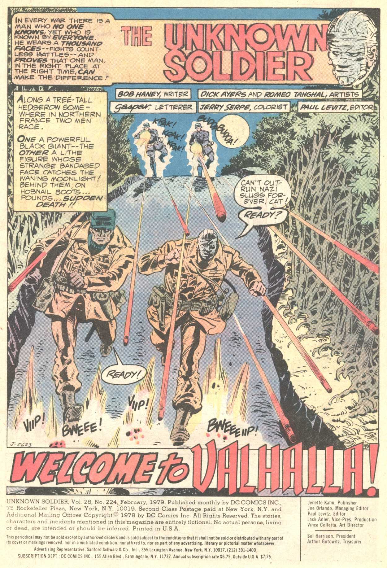 Read online Unknown Soldier (1977) comic -  Issue #224 - 3