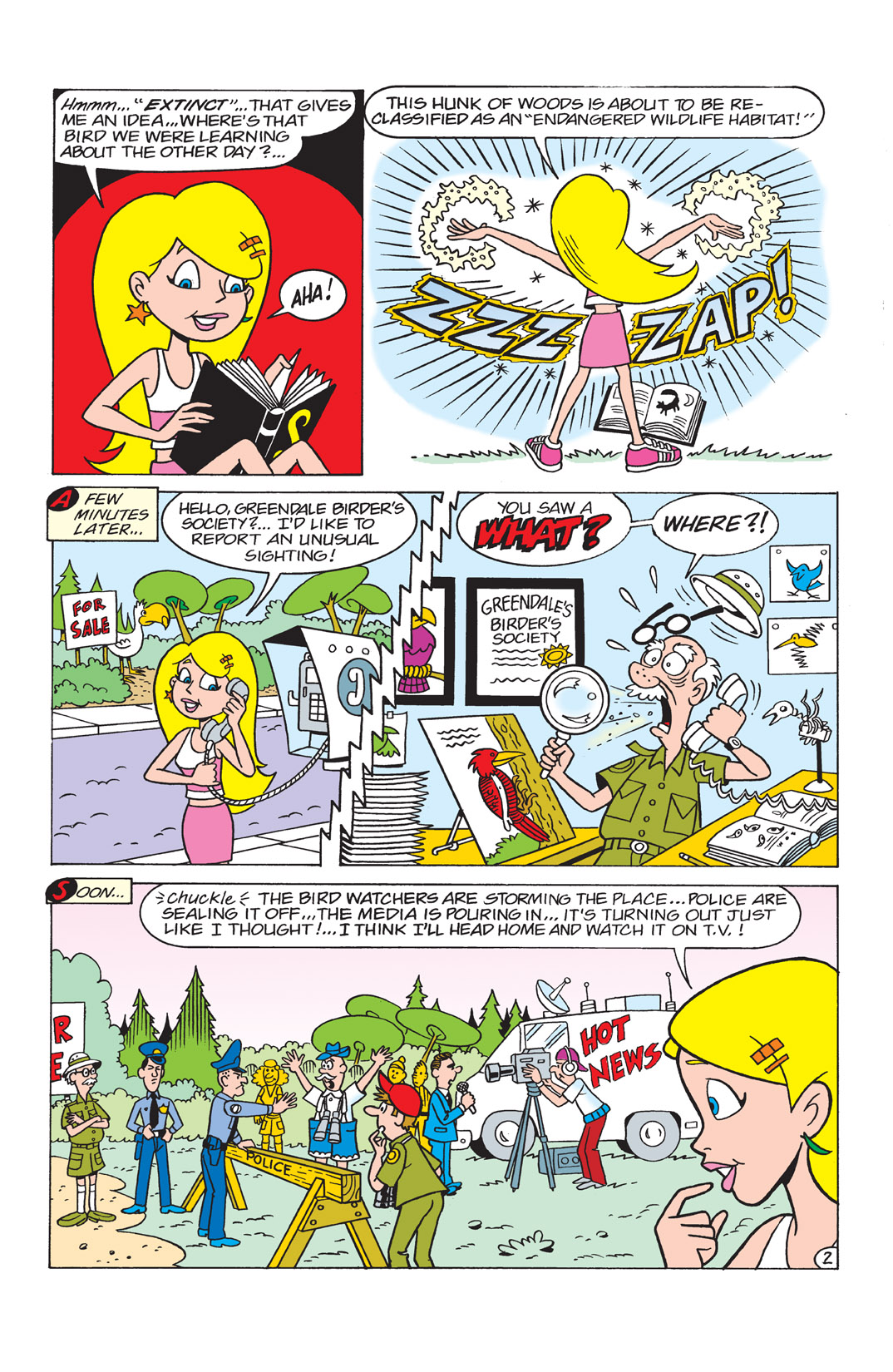 Read online Sabrina the Teenage Witch (2000) comic -  Issue #1 - 21