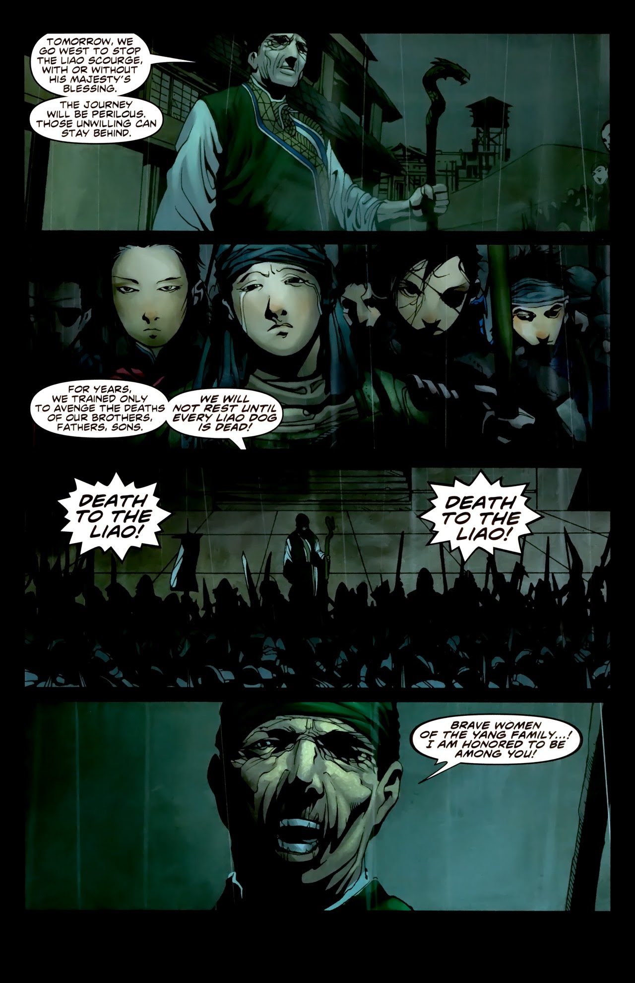 Read online Widow Warriors comic -  Issue #1 - 14