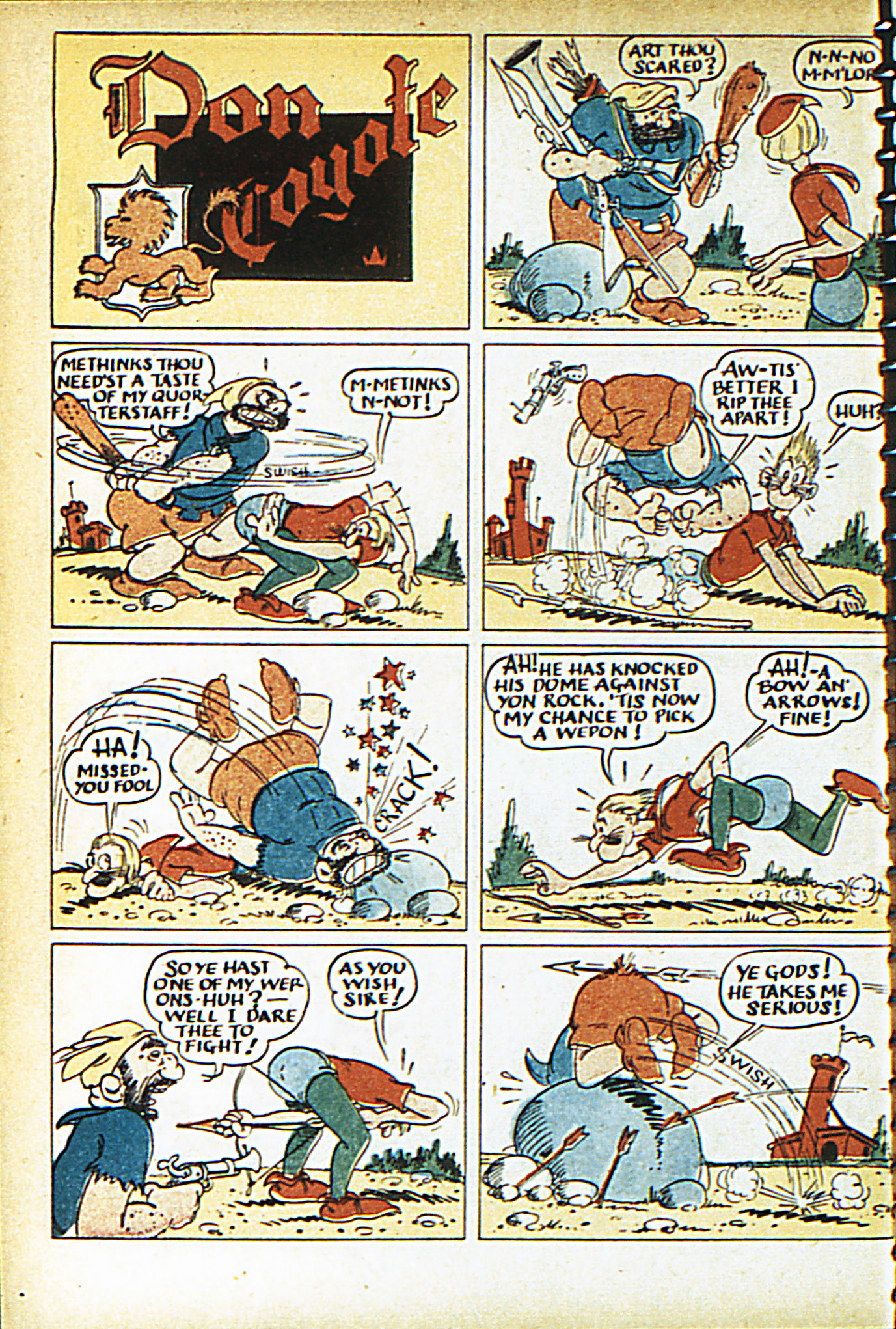 Read online Adventure Comics (1938) comic -  Issue #32 - 35