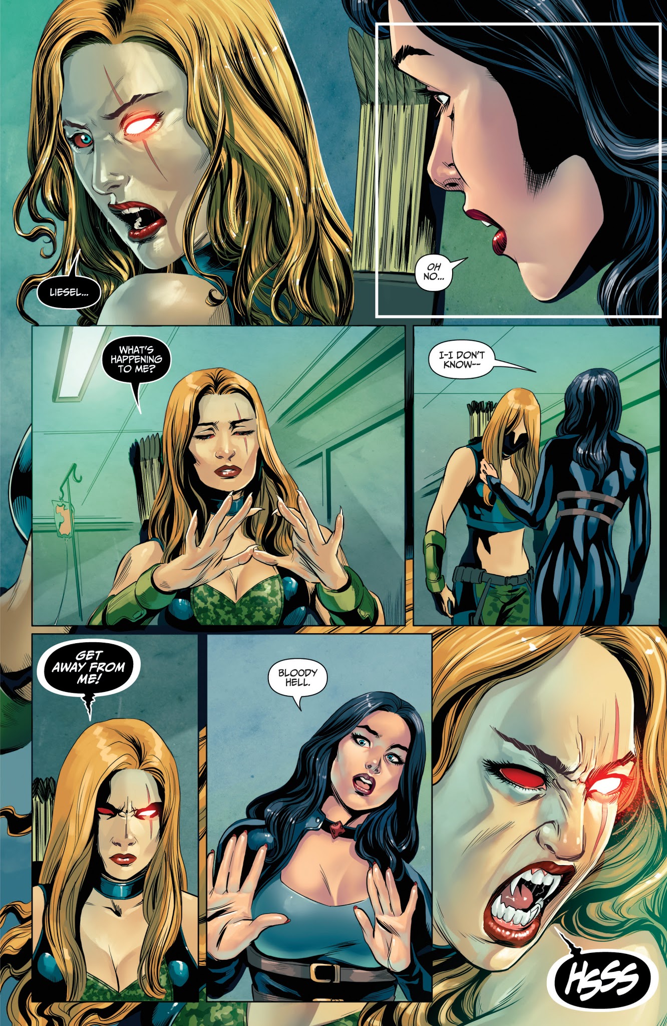 Read online Van Helsing vs. Robyn Hood comic -  Issue #2 - 3