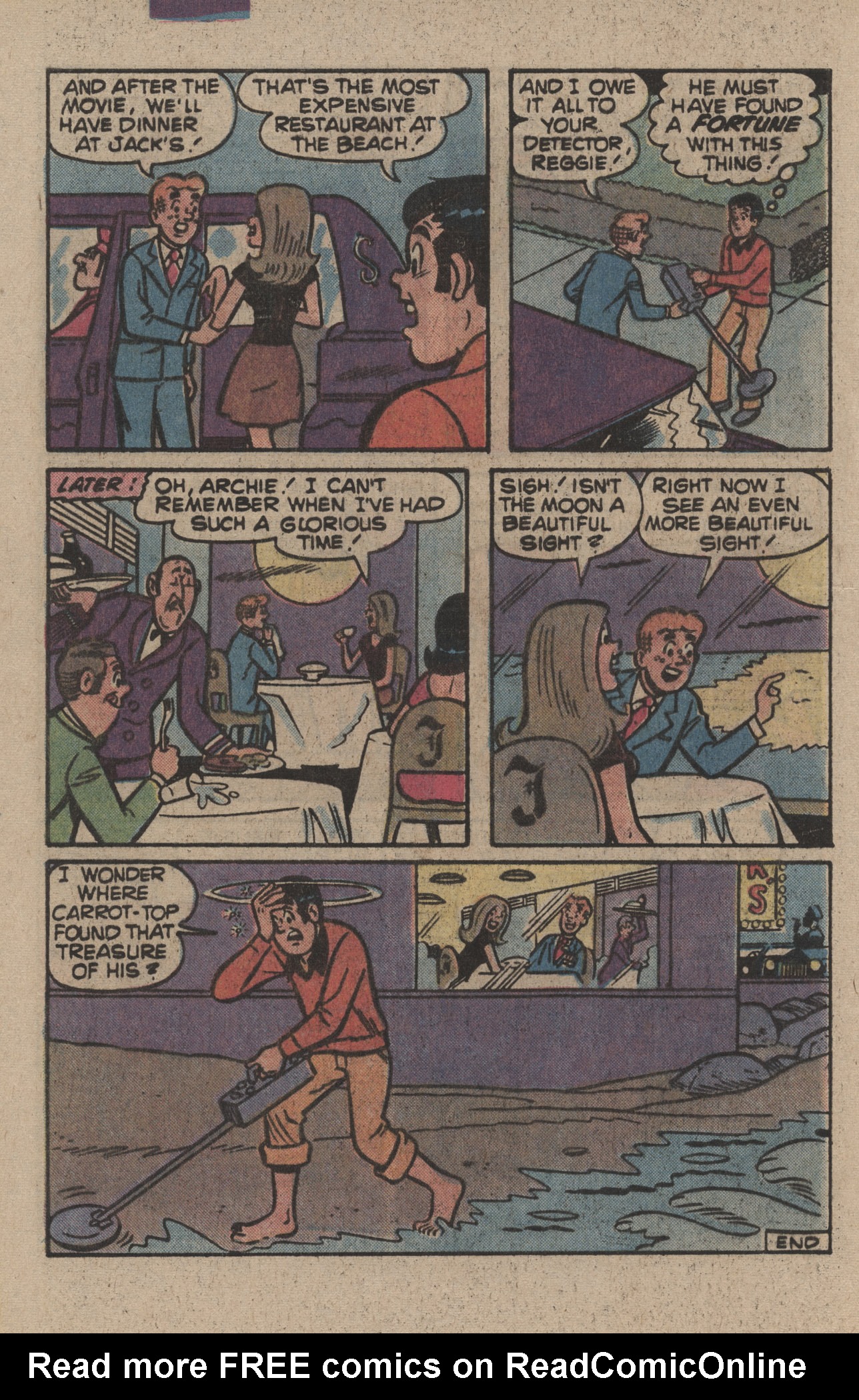 Read online Reggie and Me (1966) comic -  Issue #117 - 8