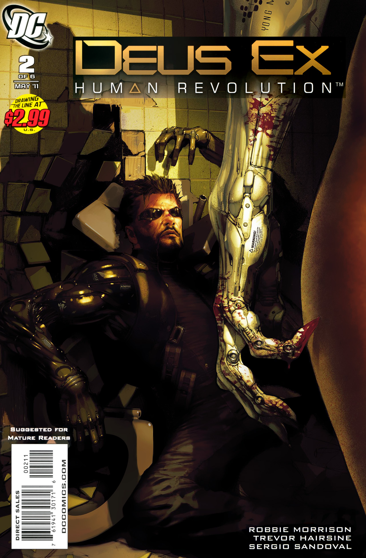 Read online Deus Ex comic -  Issue #2 - 1