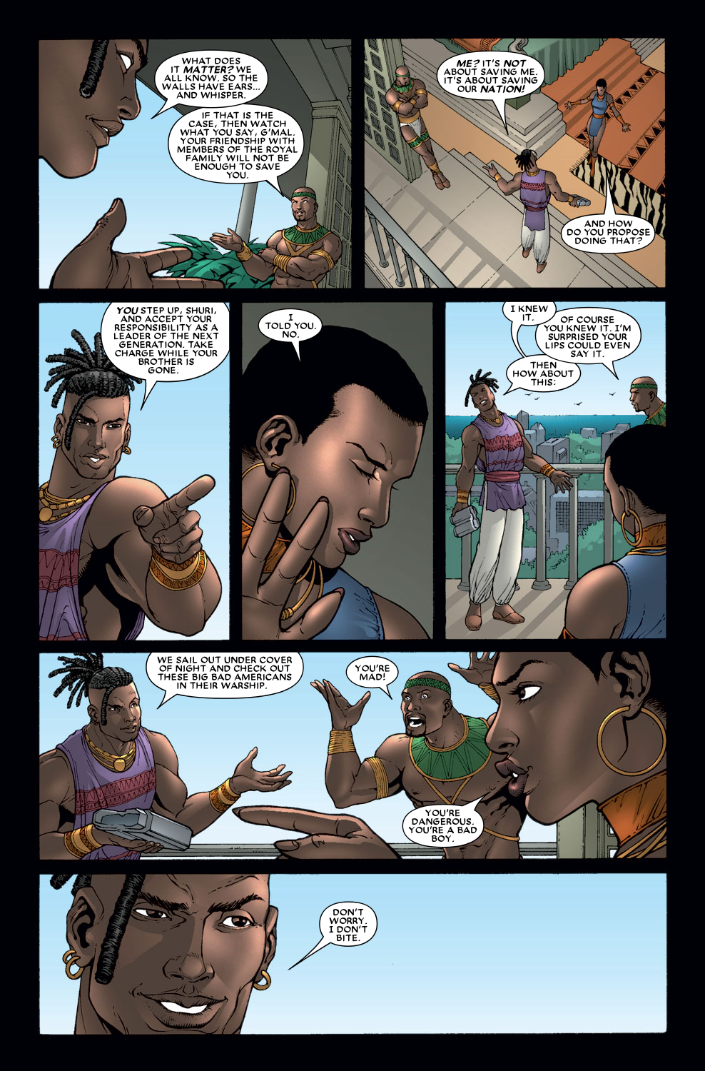 Read online Black Panther (2005) comic -  Issue #27 - 16