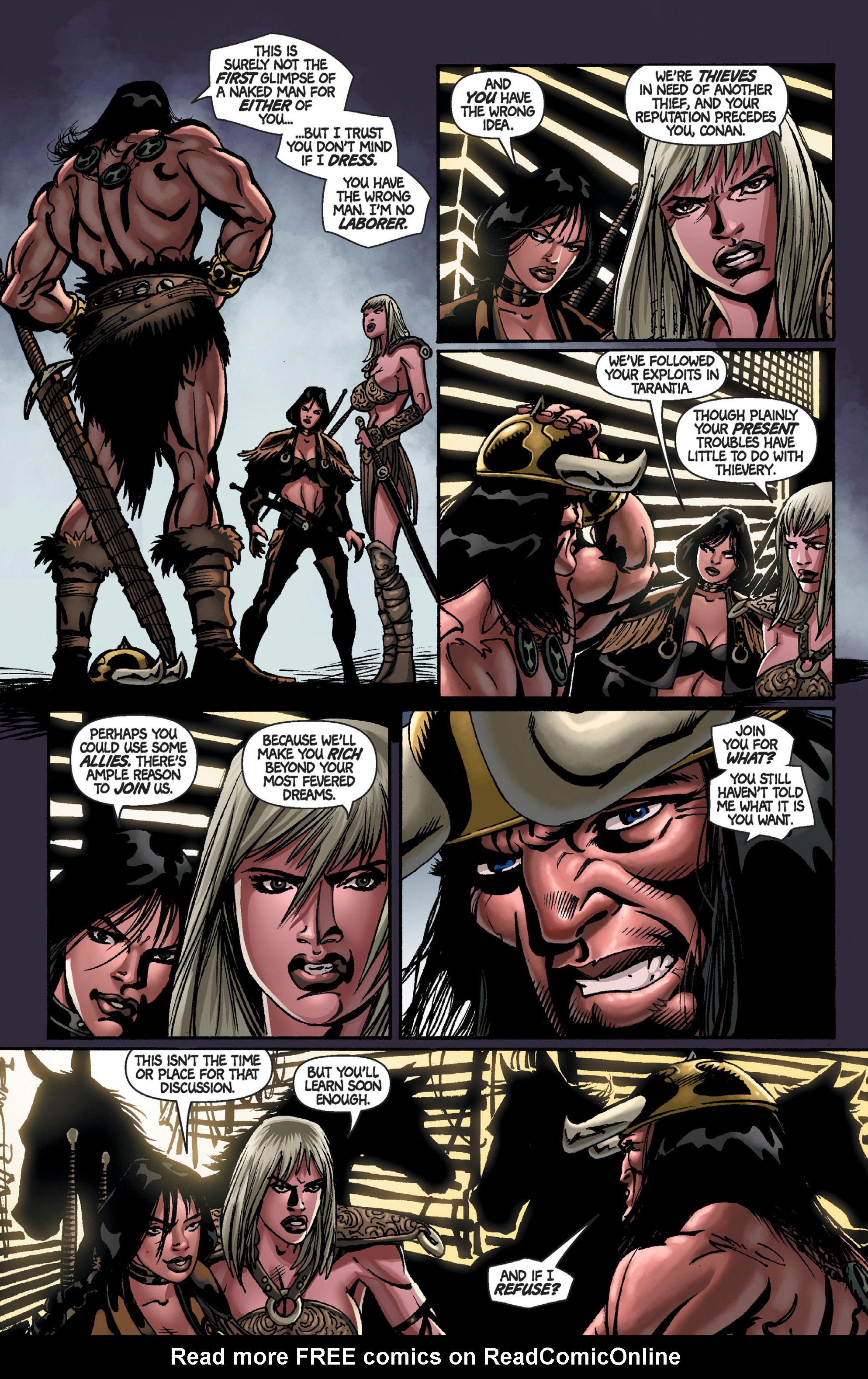 Read online Conan: The Daughters of Midora and Other Stories comic -  Issue # TPB - 67