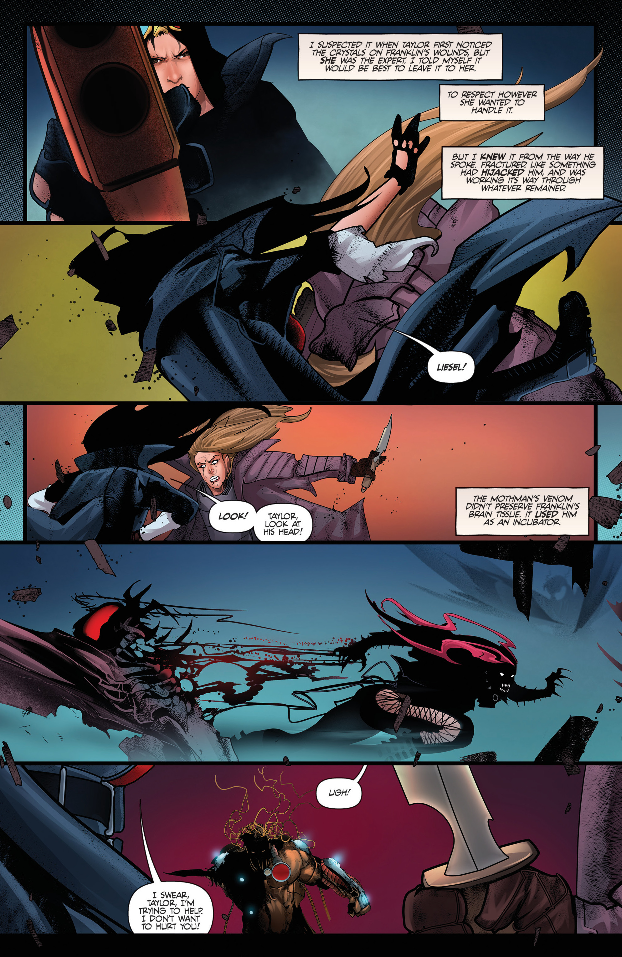 Read online Van Helsing vs Frankenstein comic -  Issue #5 - 13