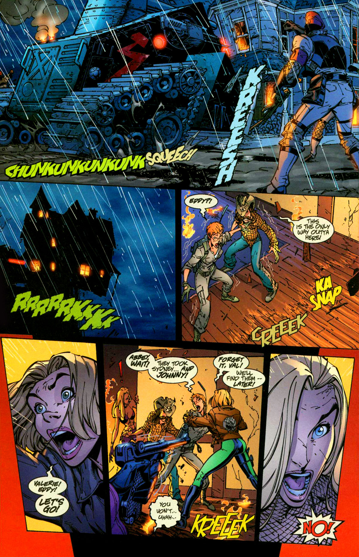 Read online Danger Girl (1998) comic -  Issue #4 - 21