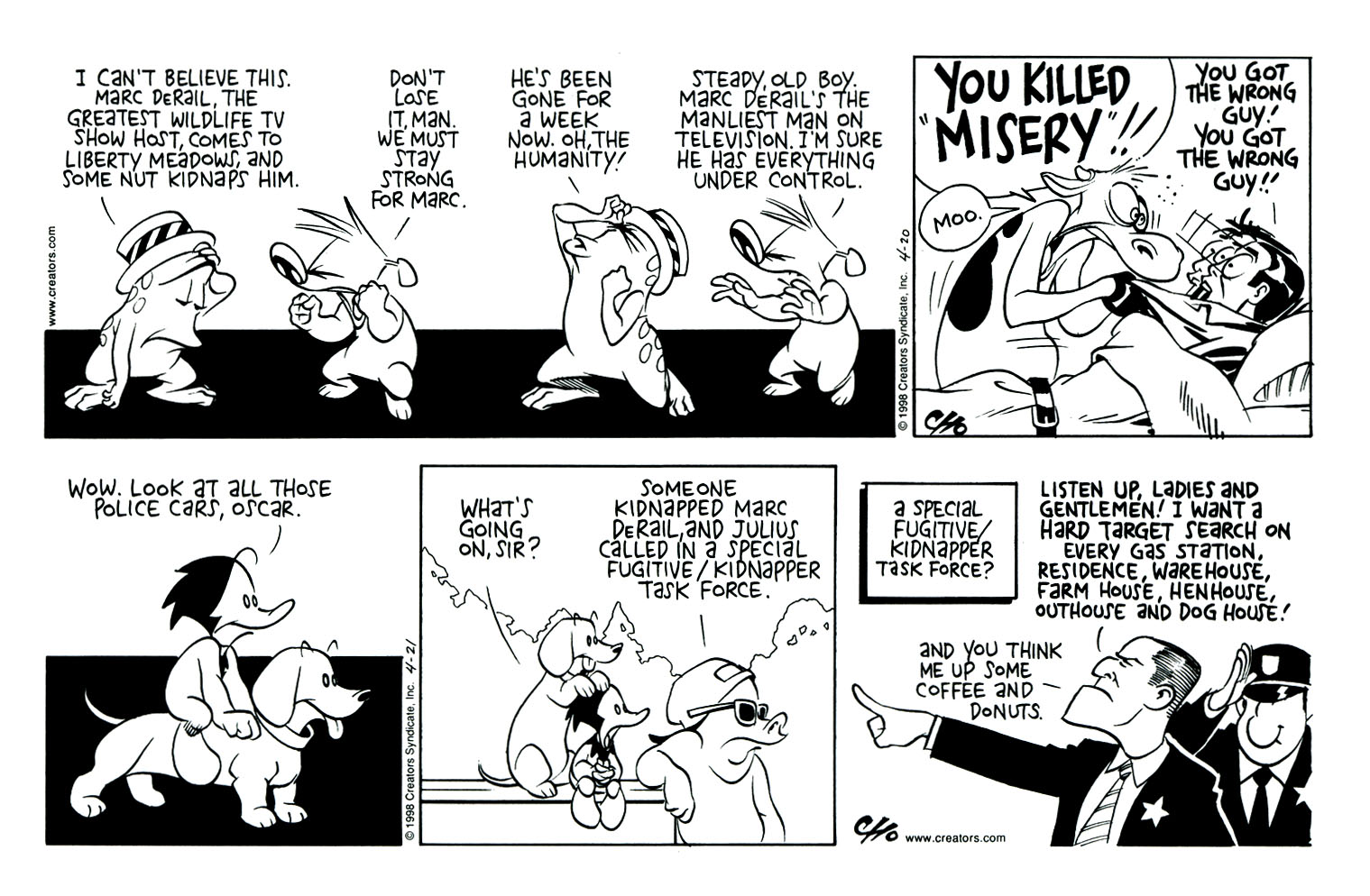 Read online Liberty Meadows comic -  Issue #8 - 9