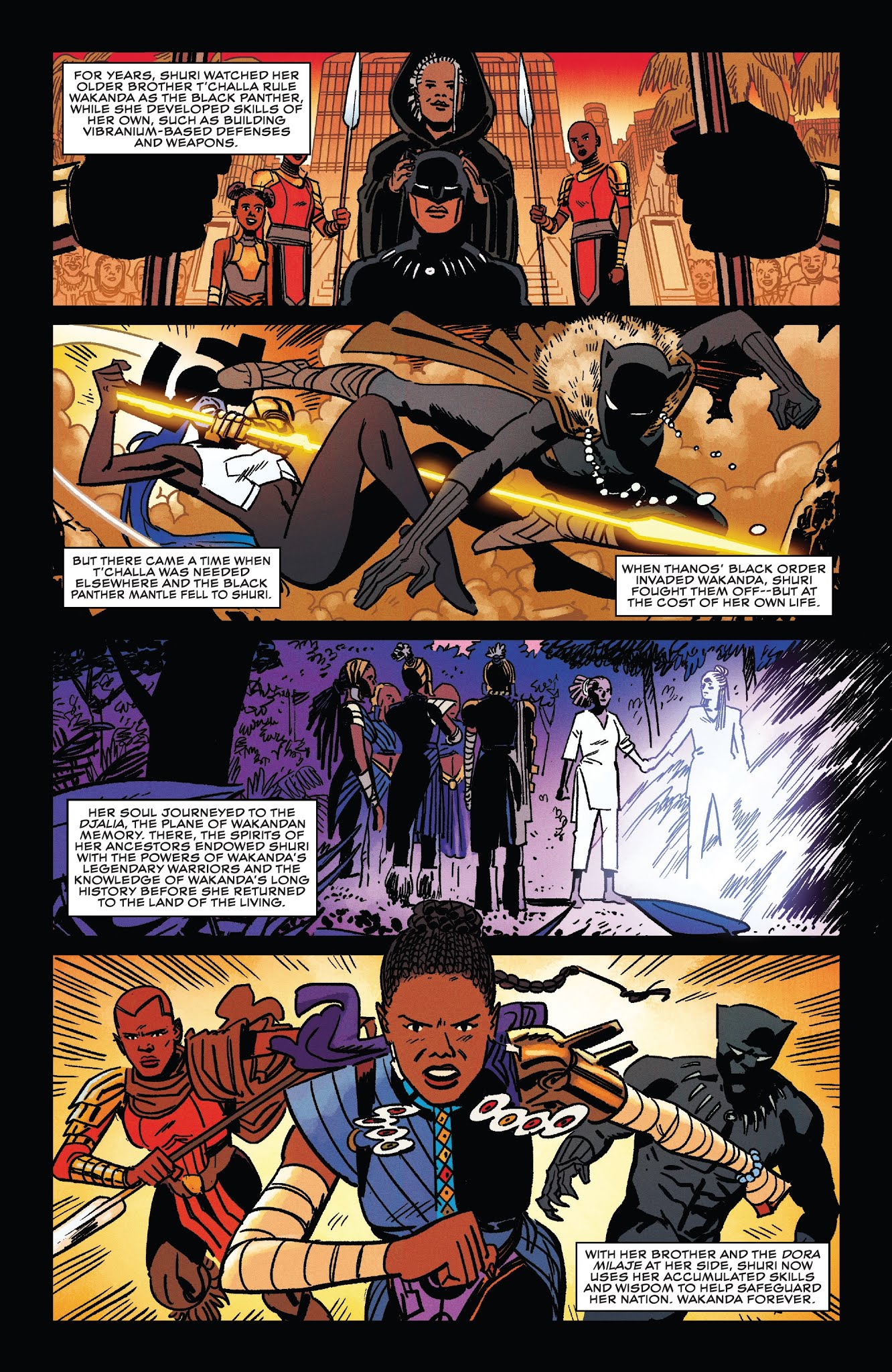 Read online Shuri comic -  Issue #1 - 2