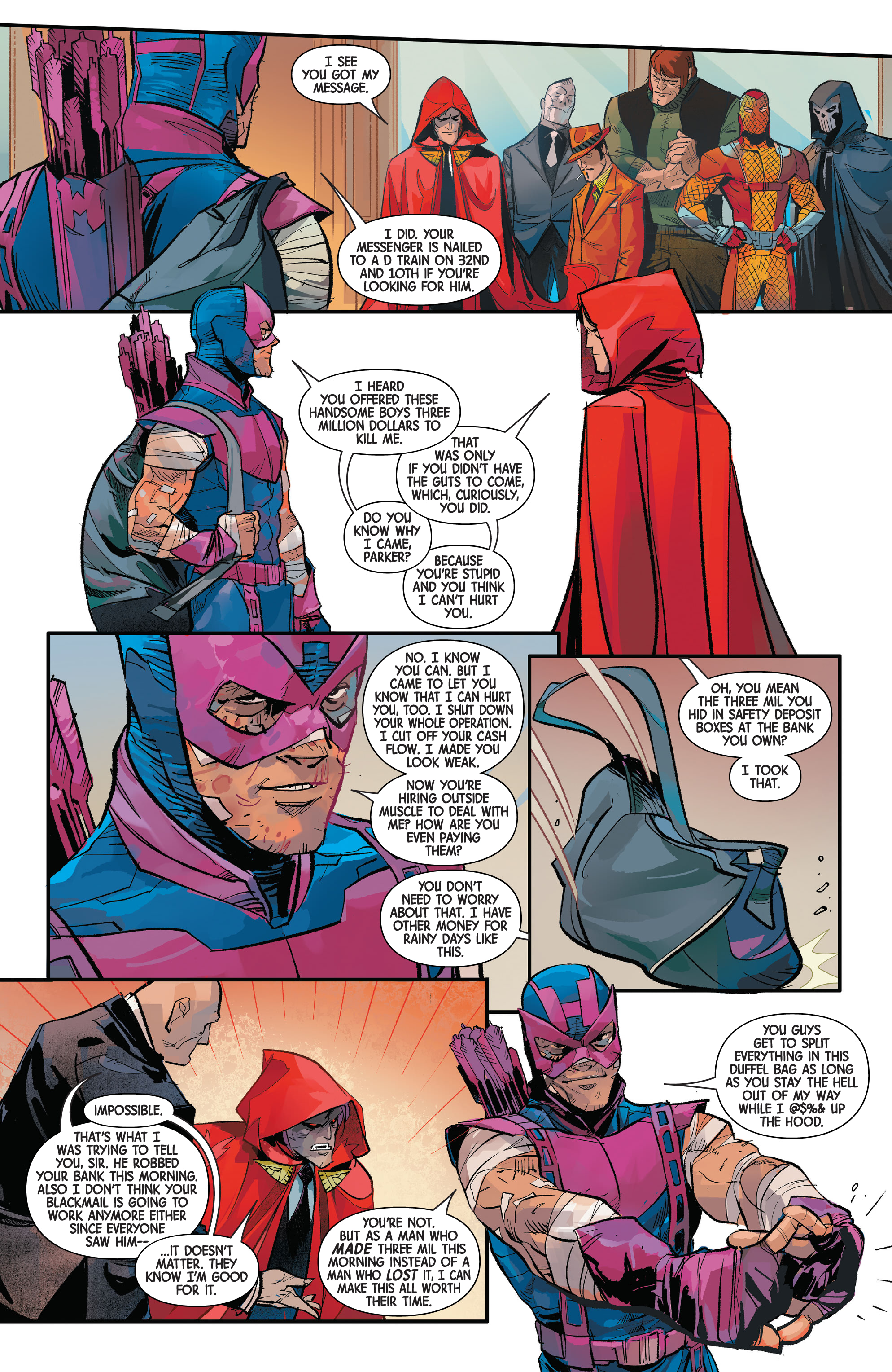 Read online Hawkeye: Freefall comic -  Issue #6 - 15