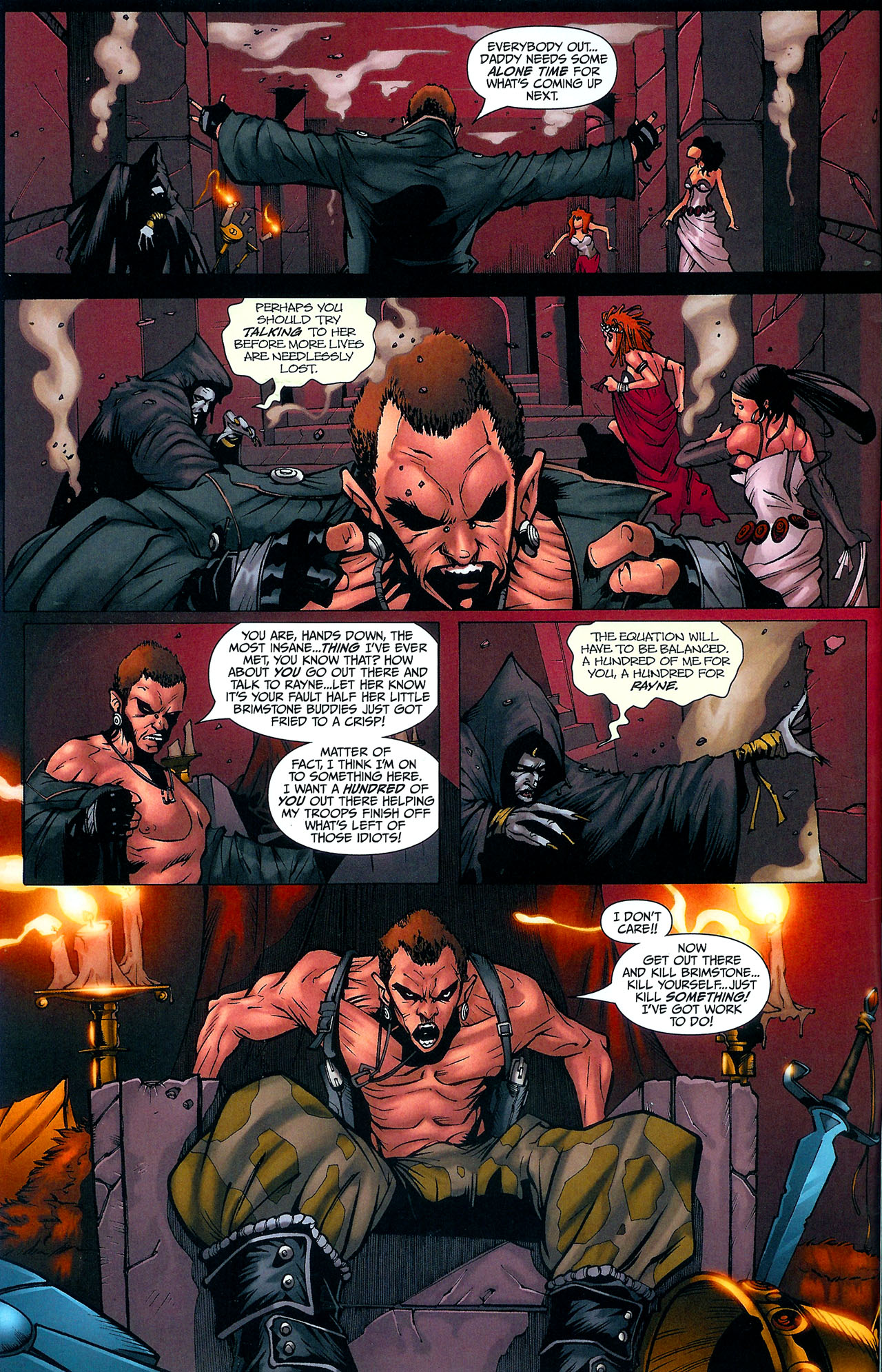 Read online BloodRayne: Plague of Dreams comic -  Issue #3 - 7
