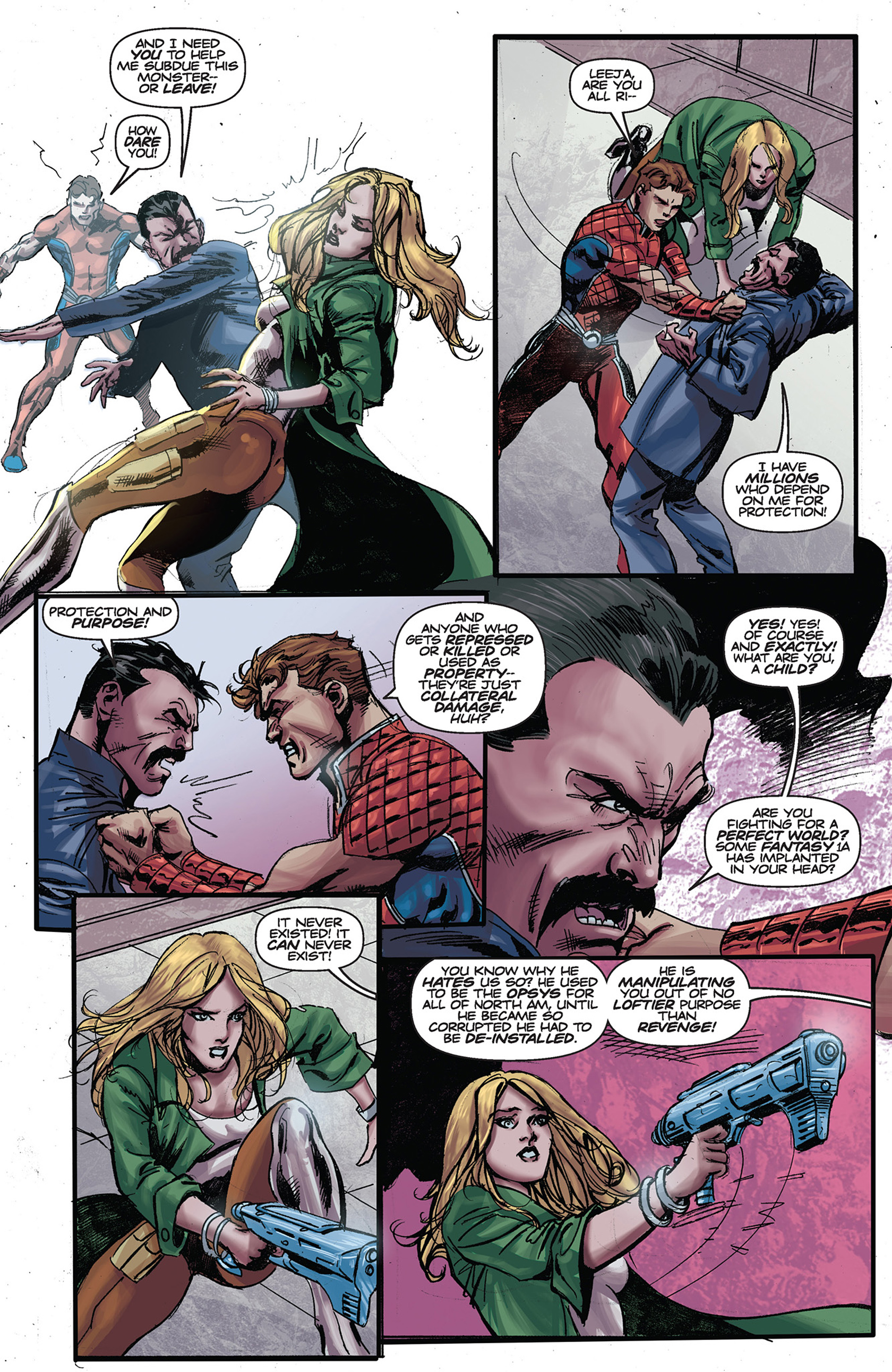 Read online Magnus Robot Fighter (2014) comic -  Issue #9 - 18