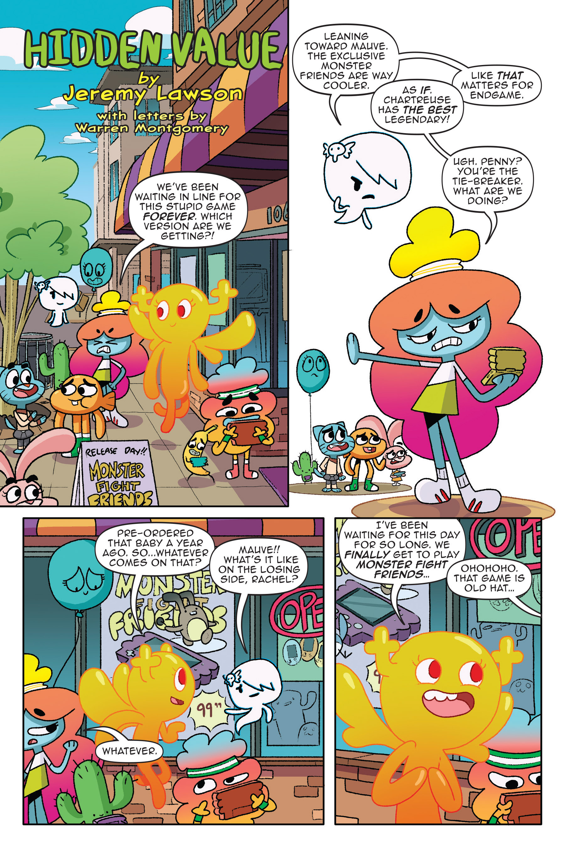 Read online The Amazing World of Gumball: Cheat Code comic -  Issue # Full - 124