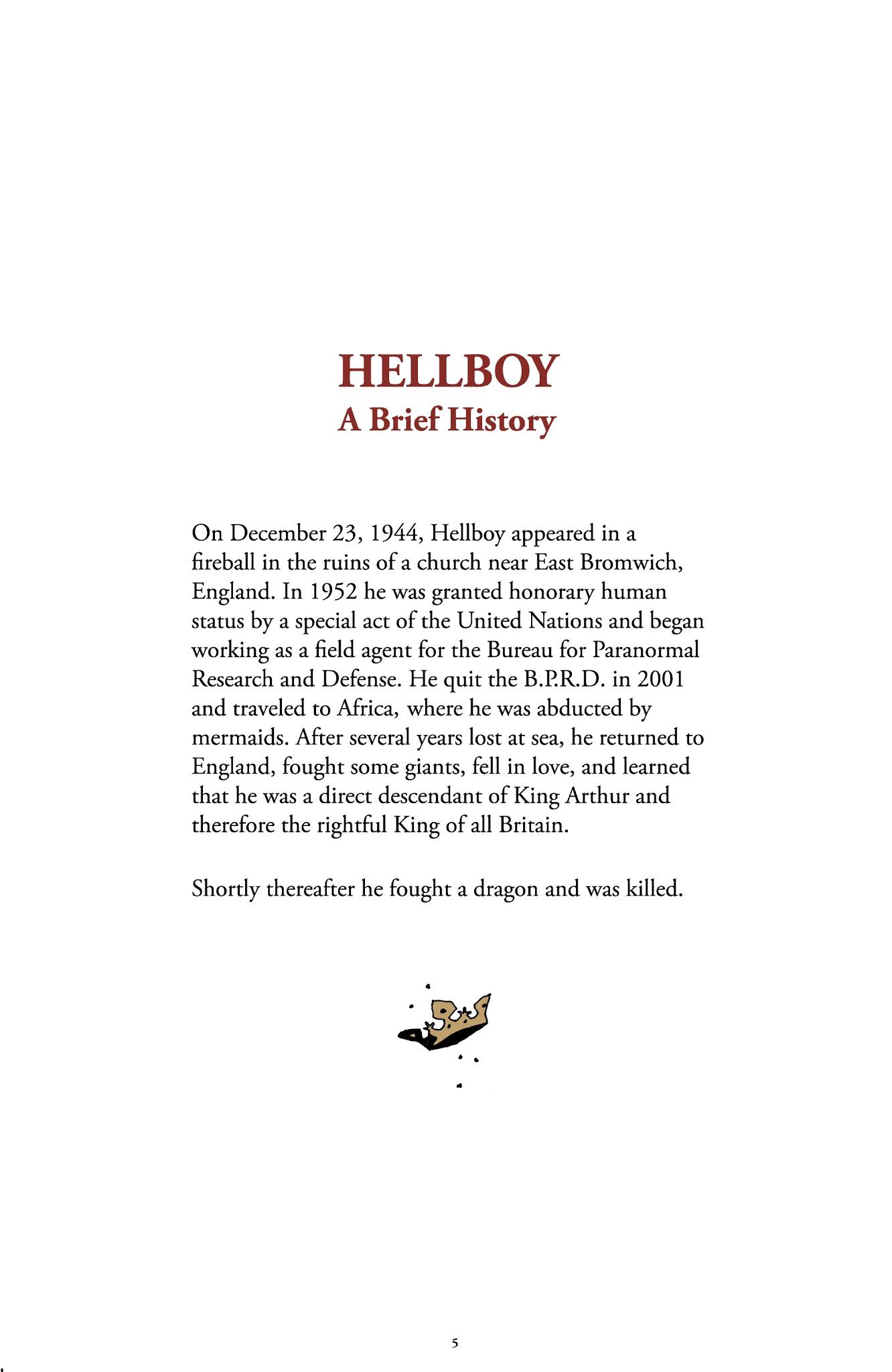 Read online Hellboy Omnibus comic -  Issue # TPB 4 (Part 1) - 6