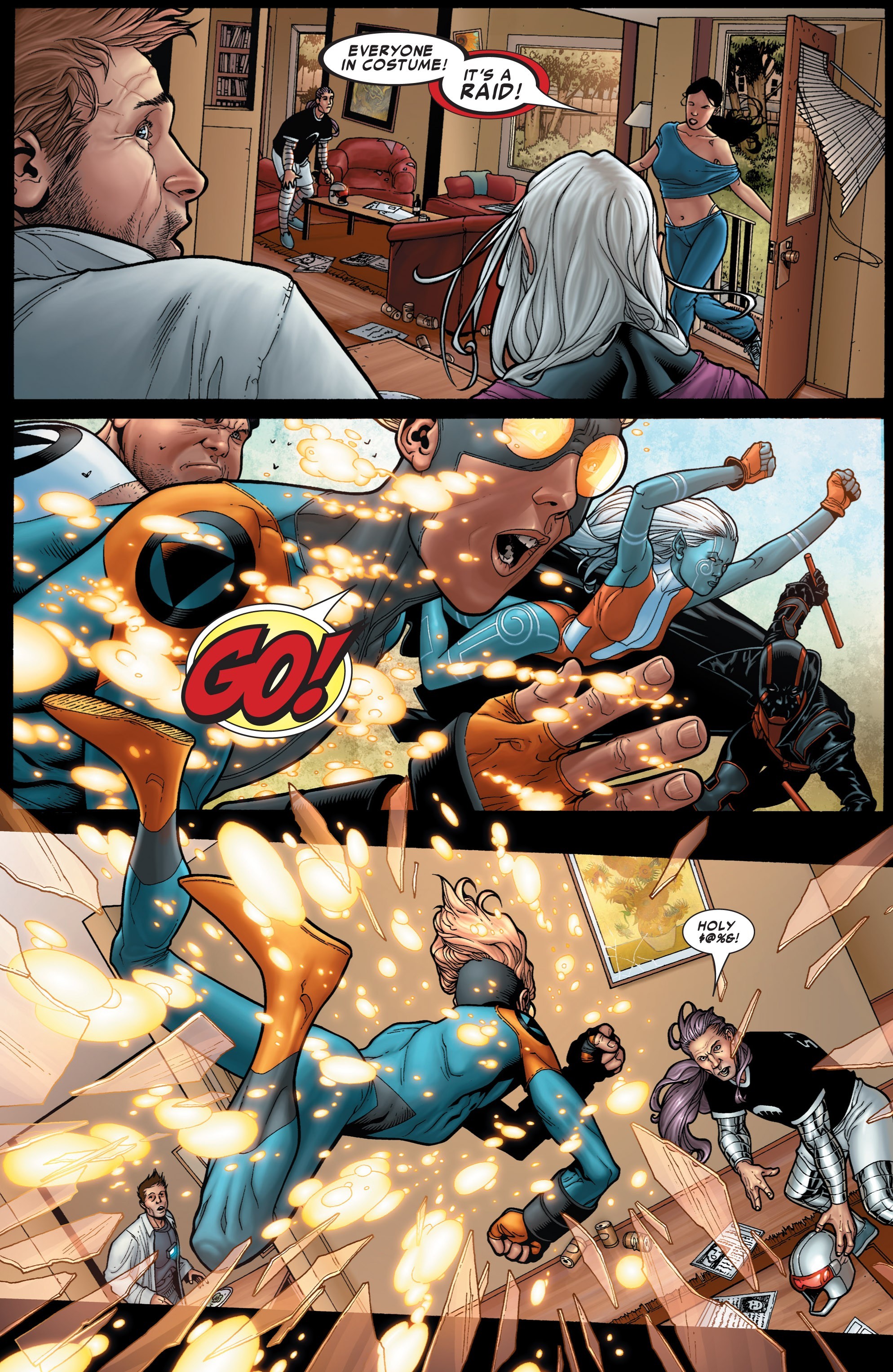 Read online Civil War (2006) comic -  Issue #1 - 5