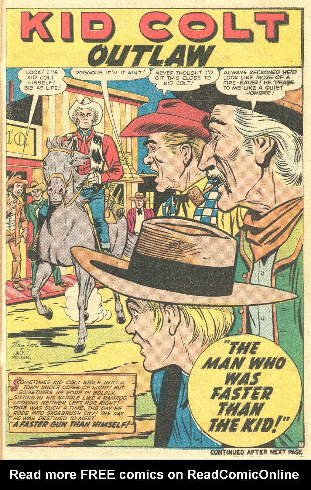 Read online Kid Colt Outlaw comic -  Issue #170 - 21