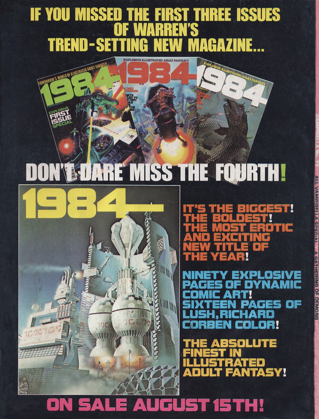 Read online Vampirella (1969) comic -  Issue #73 - 92