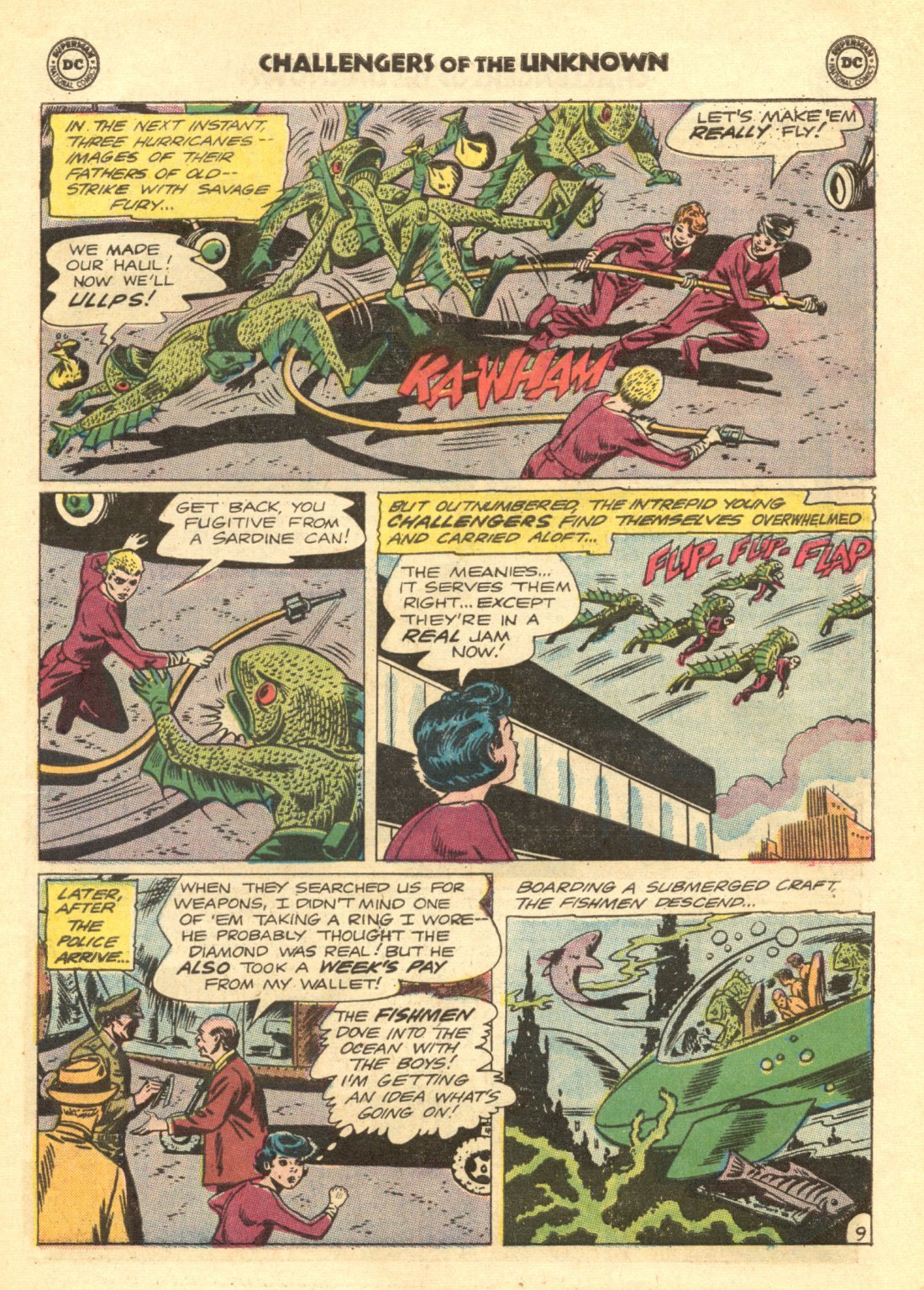 Read online Challengers of the Unknown (1958) comic -  Issue #35 - 27