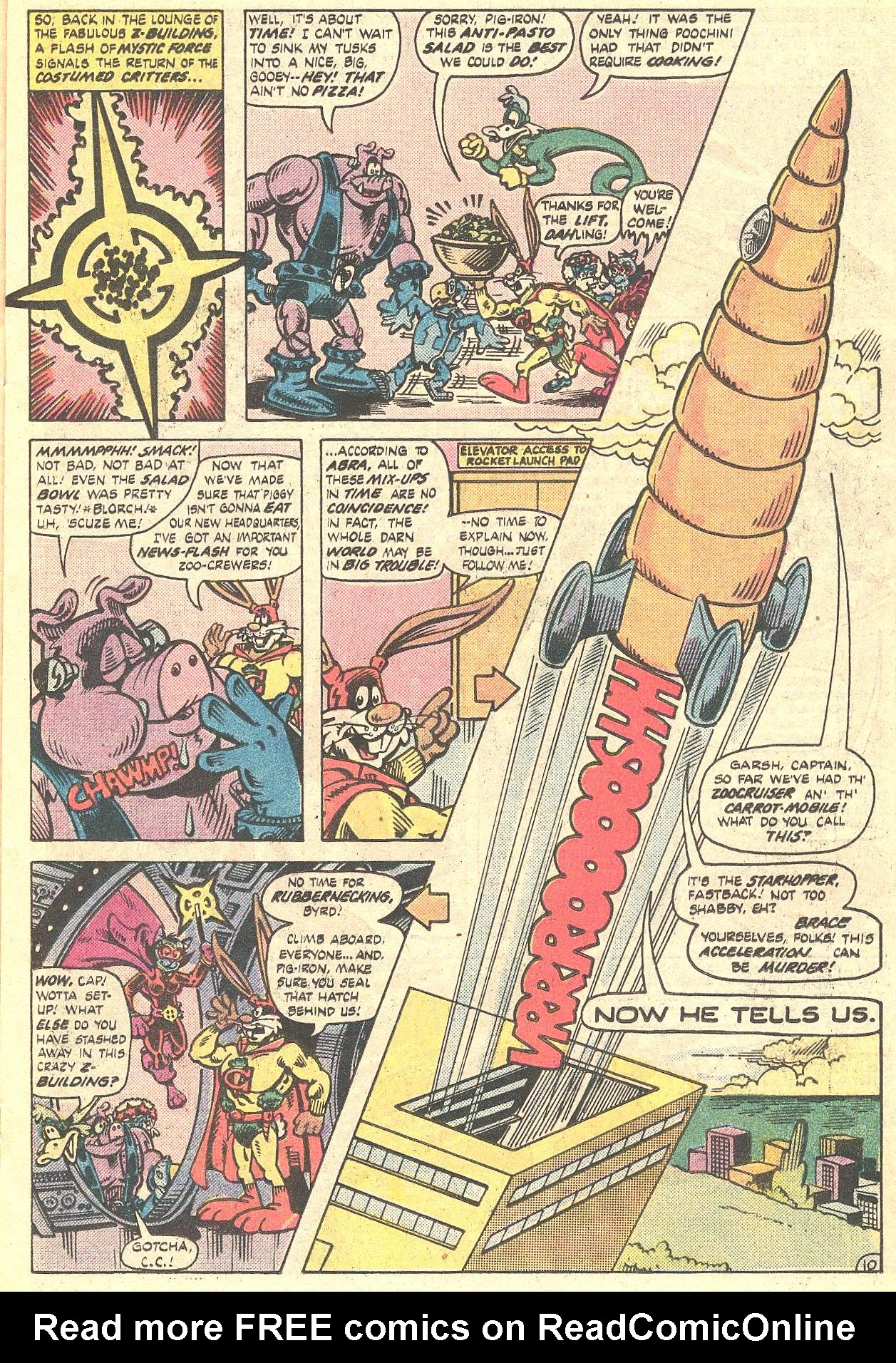 Read online Captain Carrot and His Amazing Zoo Crew! comic -  Issue #8 - 11