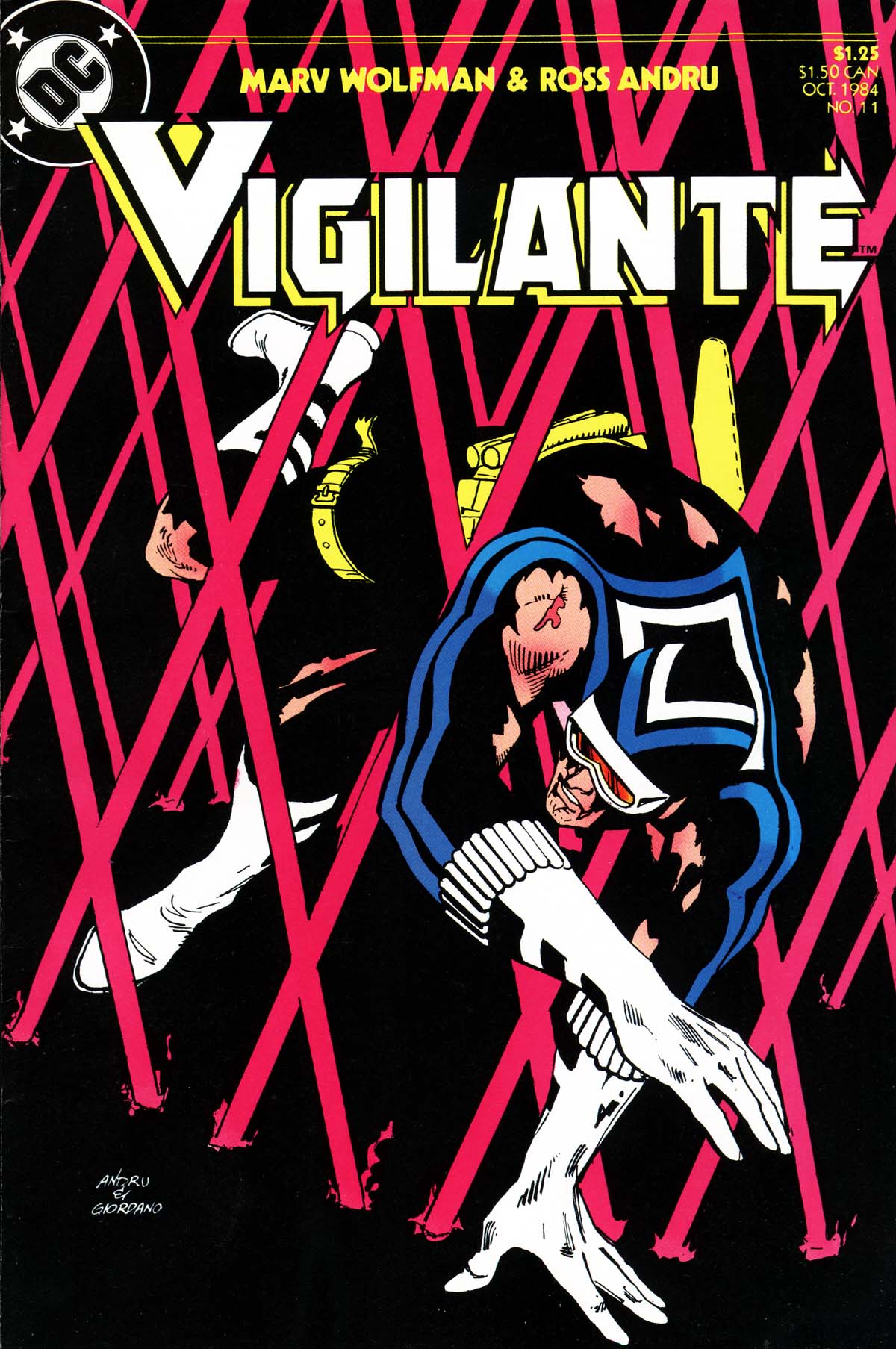 Read online Vigilante (1983) comic -  Issue #11 - 1