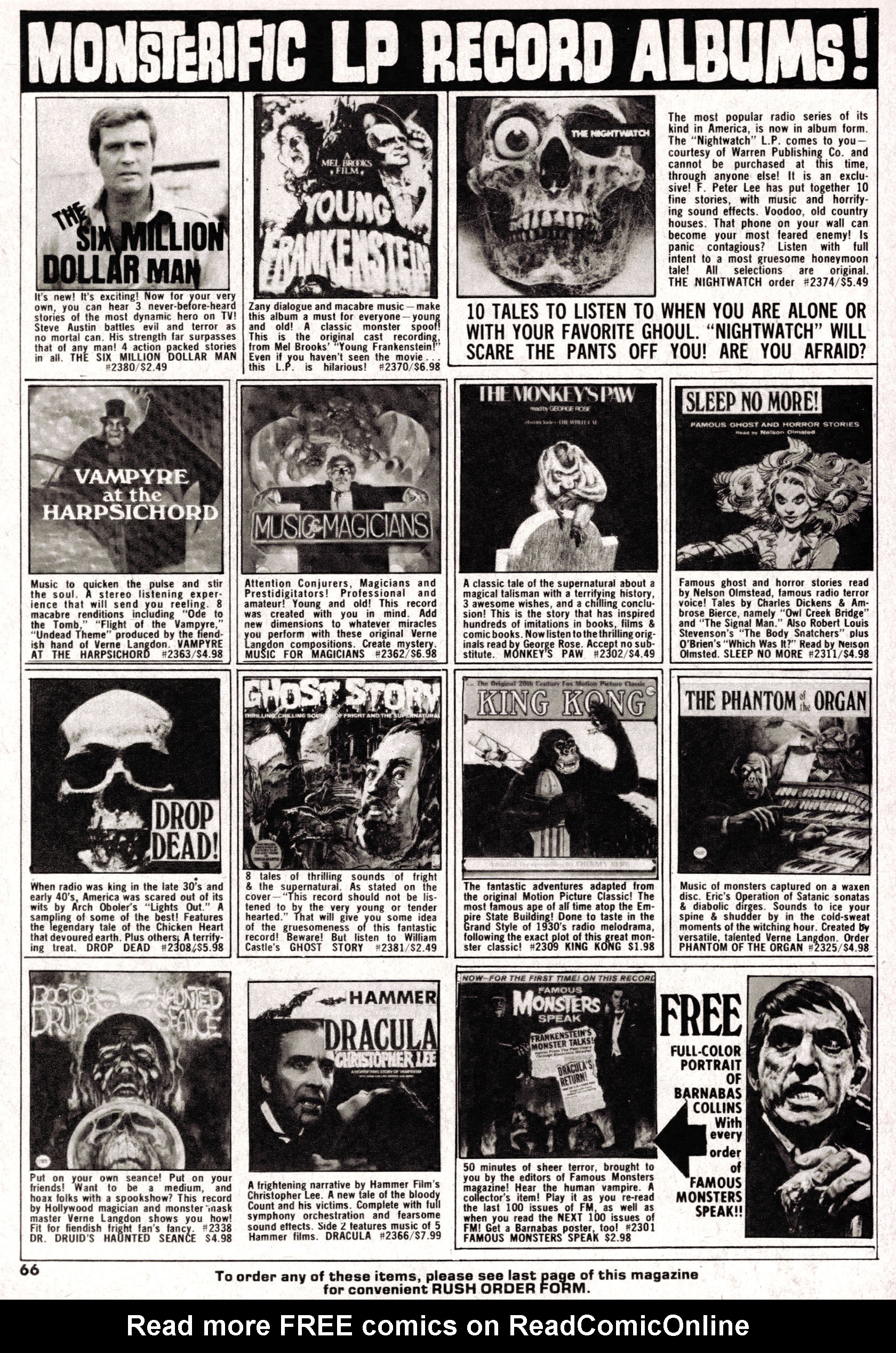 Read online Vampirella (1969) comic -  Issue #54 - 65