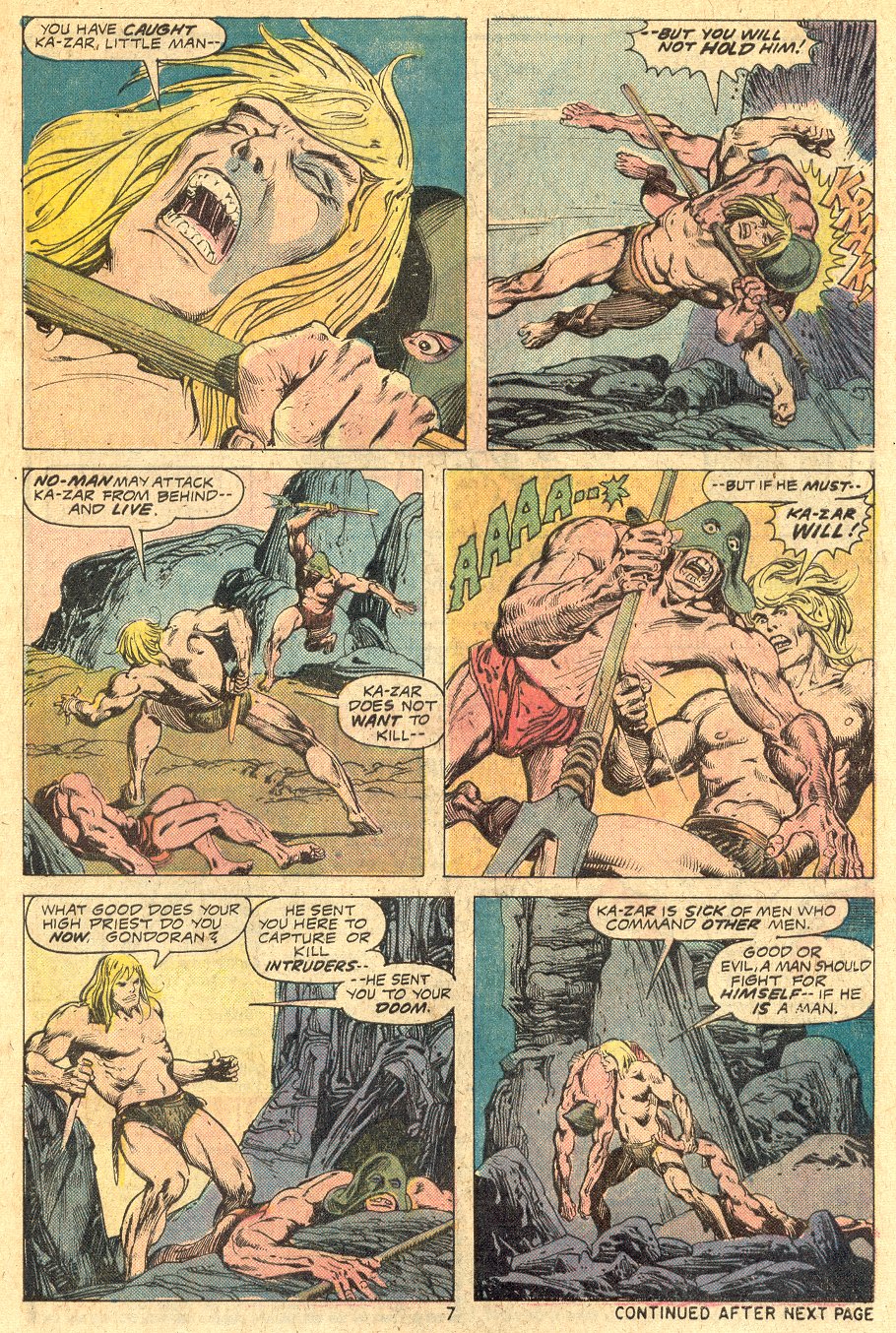 Read online Ka-Zar comic -  Issue #8 - 6