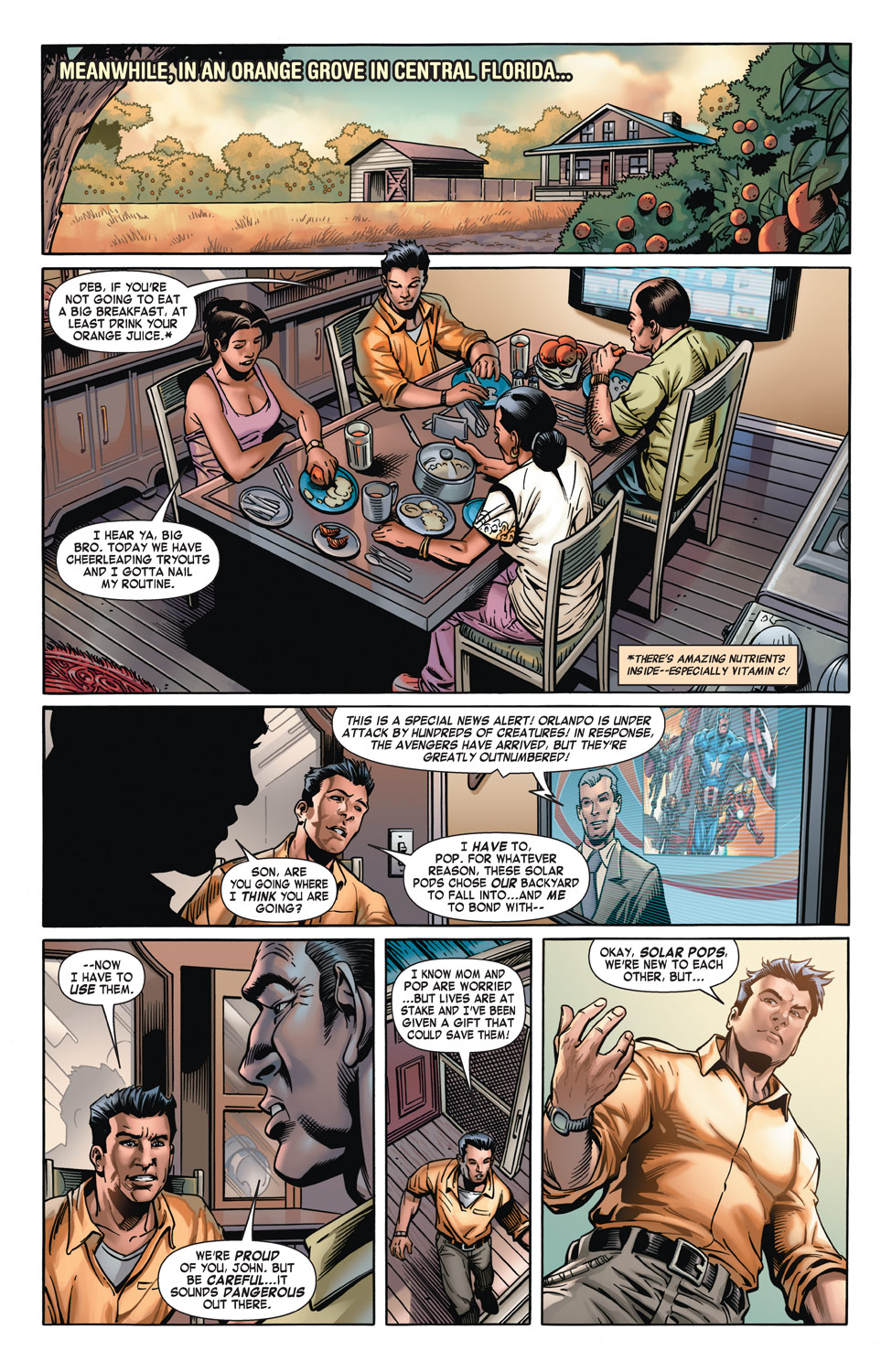 Read online Avengers Assemble Featuring Captain Citrus comic -  Issue #1 - 5