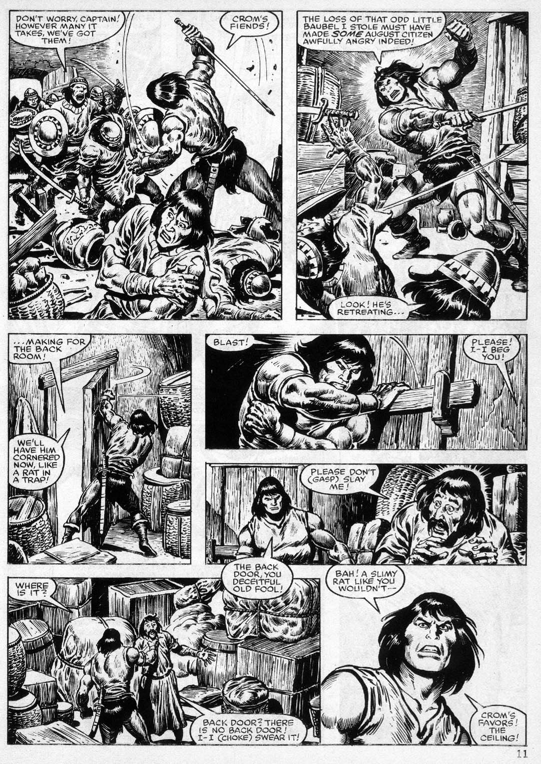 Read online The Savage Sword Of Conan comic -  Issue #100 - 7