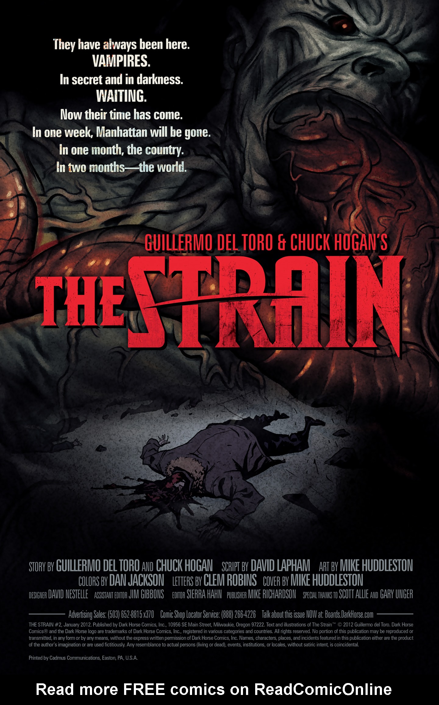 Read online The Strain comic -  Issue #2 - 2