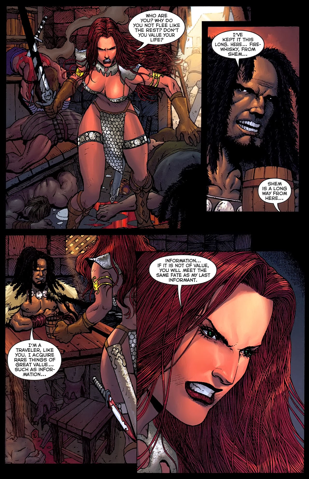 Read online Sword of Red Sonja: Doom of the Gods comic -  Issue #1 - 7