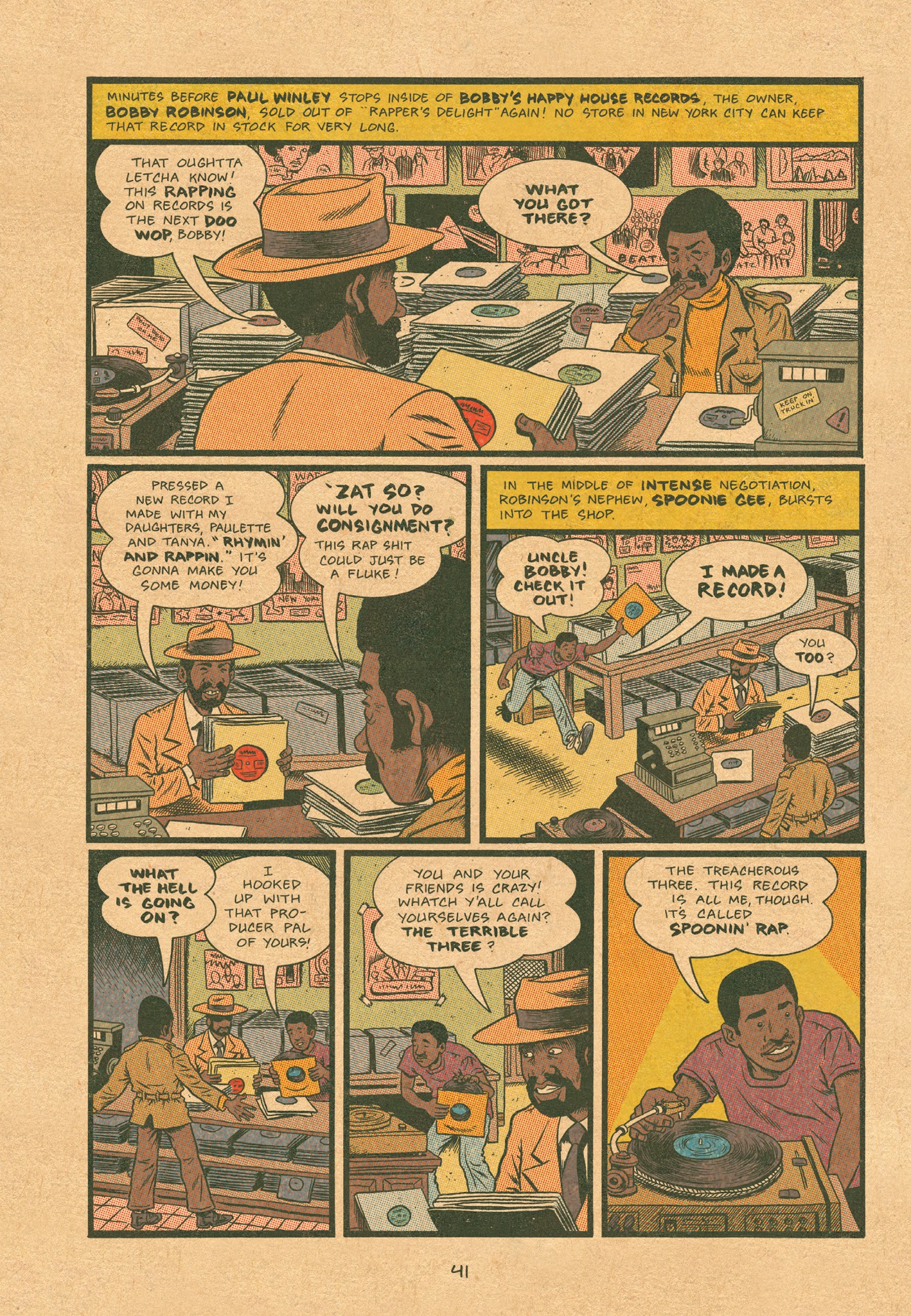 Read online Hip Hop Family Tree (2013) comic -  Issue # TPB 1 - 42