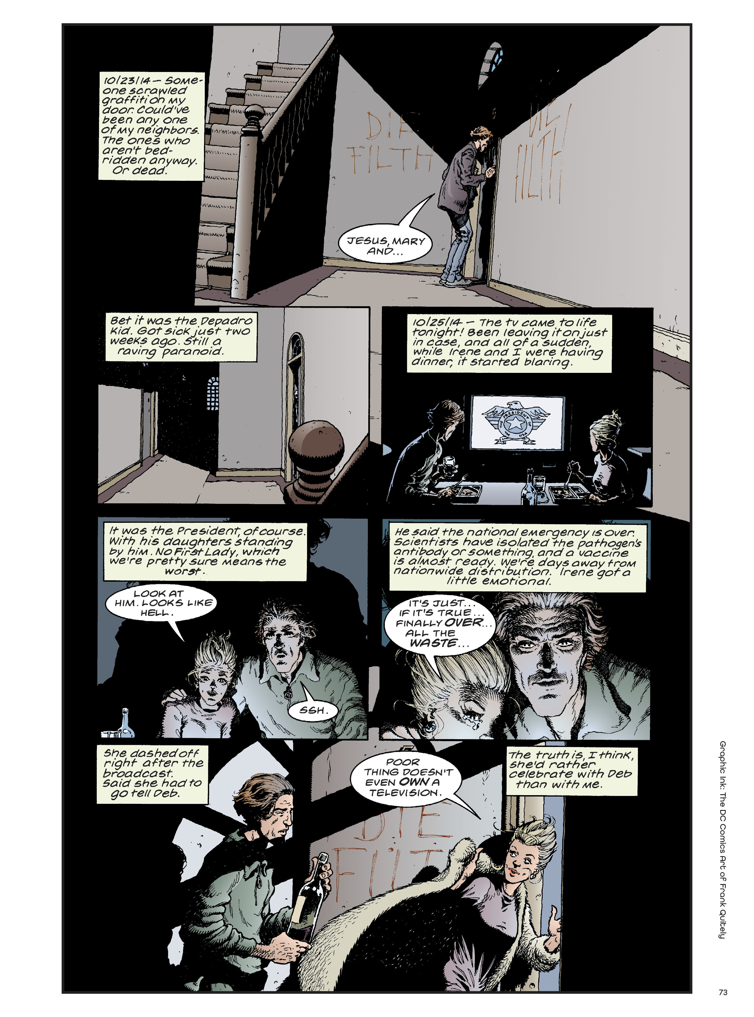Read online Graphic Ink: The DC Comics Art of Frank Quitely comic -  Issue # TPB (Part 1) - 71