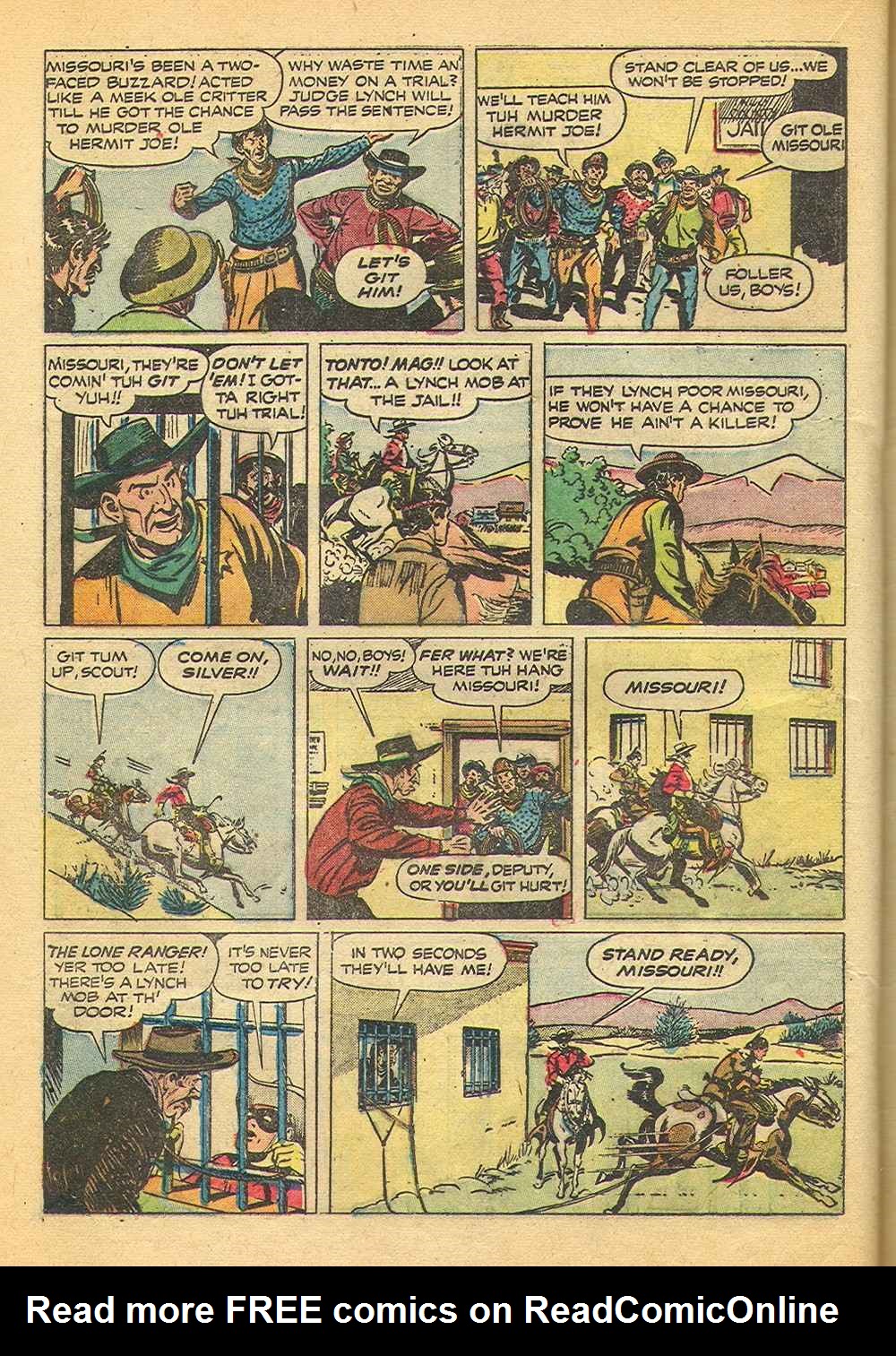 Read online The Lone Ranger (1948) comic -  Issue #13 - 32