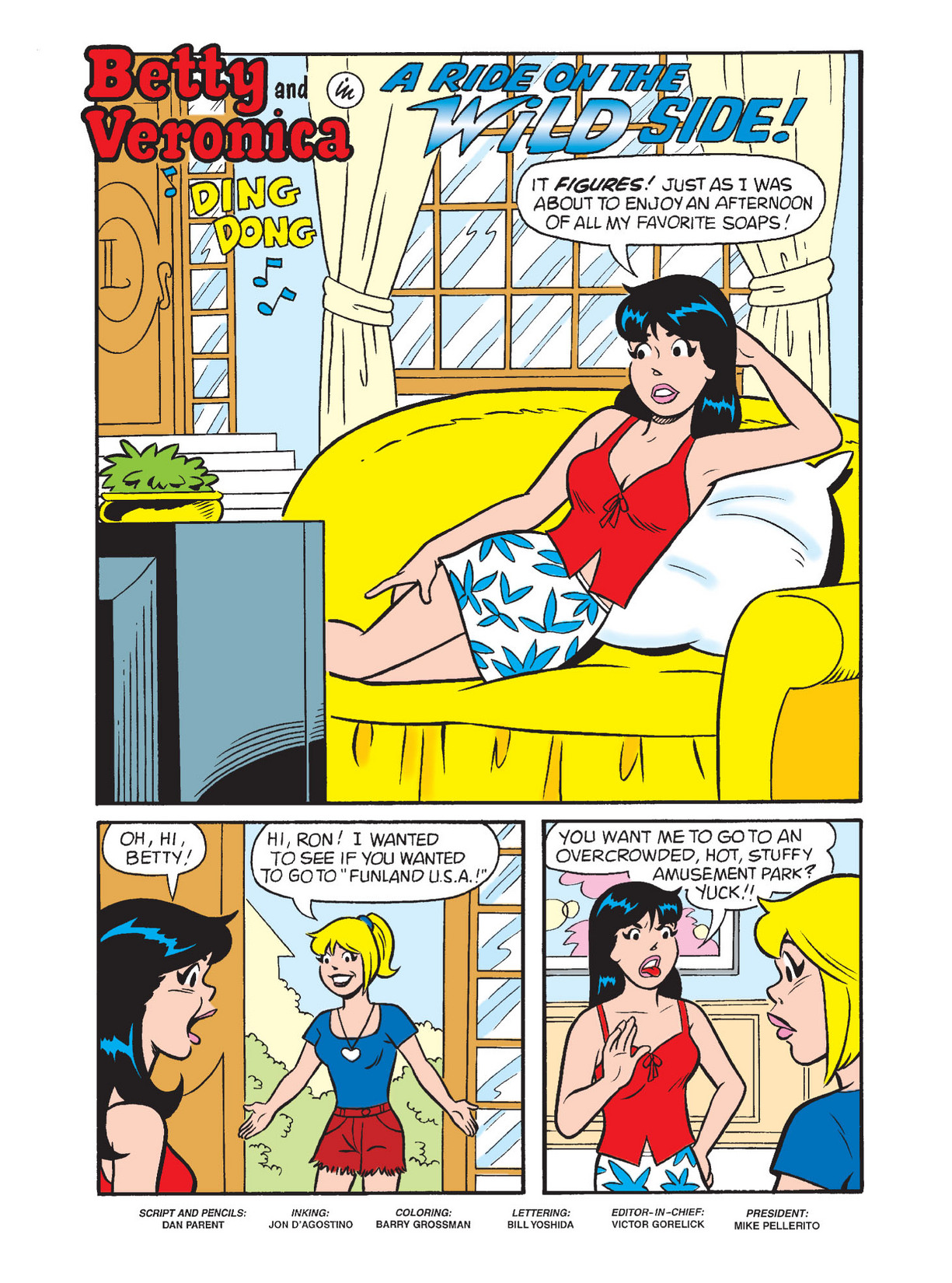 Read online Betty and Veronica Double Digest comic -  Issue #202 - 2