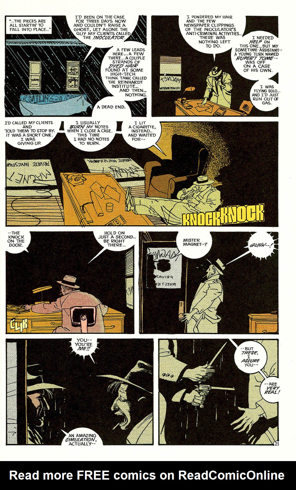 Read online The Shadow (1987) comic -  Issue #17 - 23