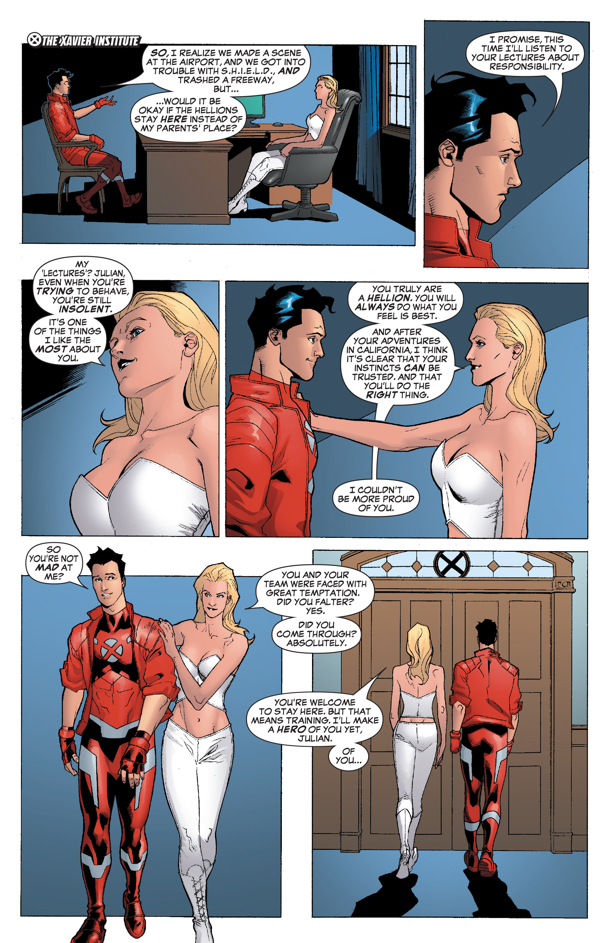 Read online New X-Men: Hellions comic -  Issue #4 - 23