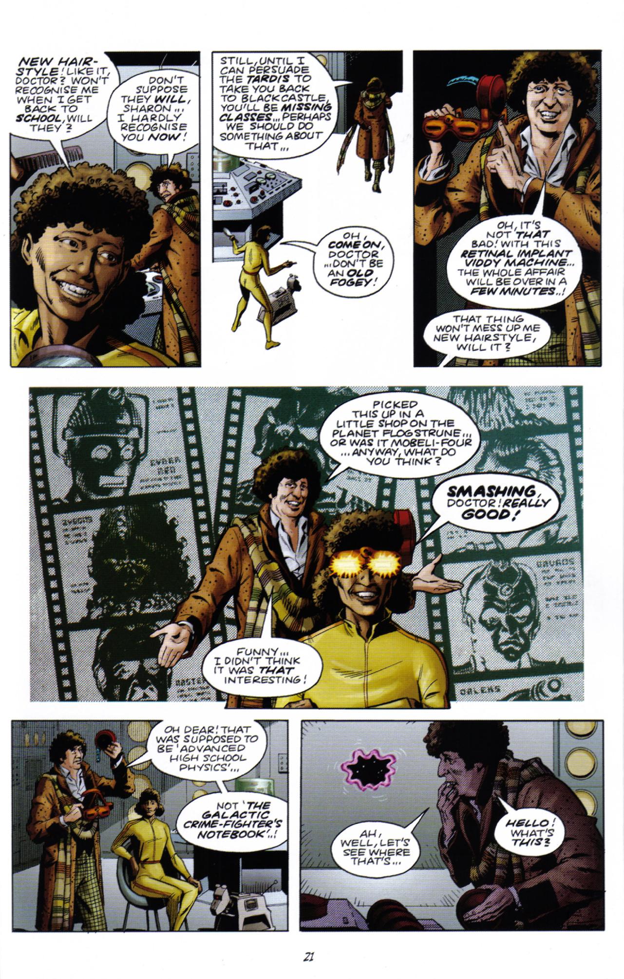 Read online Doctor Who Classics comic -  Issue #7 - 23