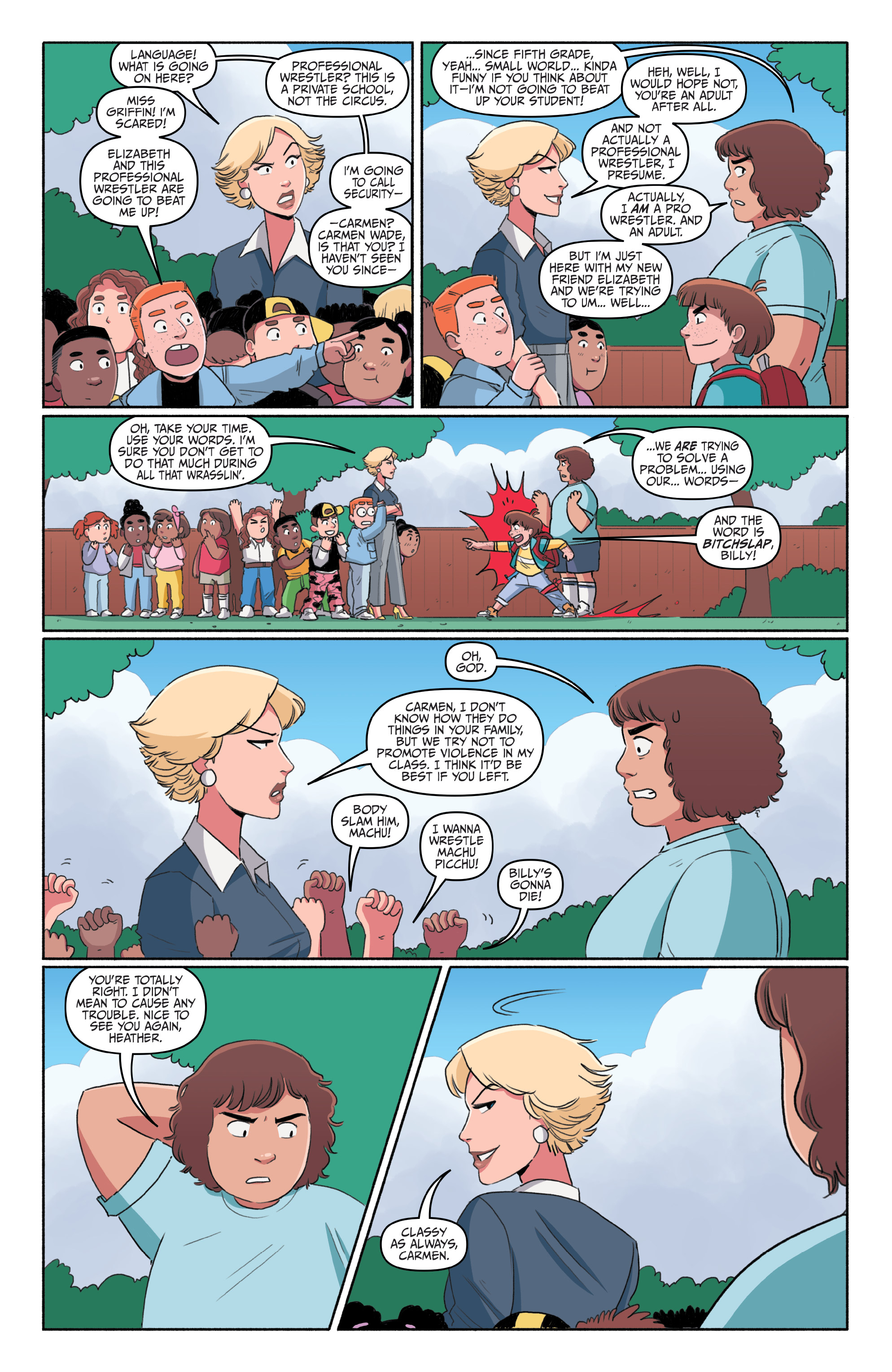 Read online GLOW vs the Babyface comic -  Issue #1 - 21