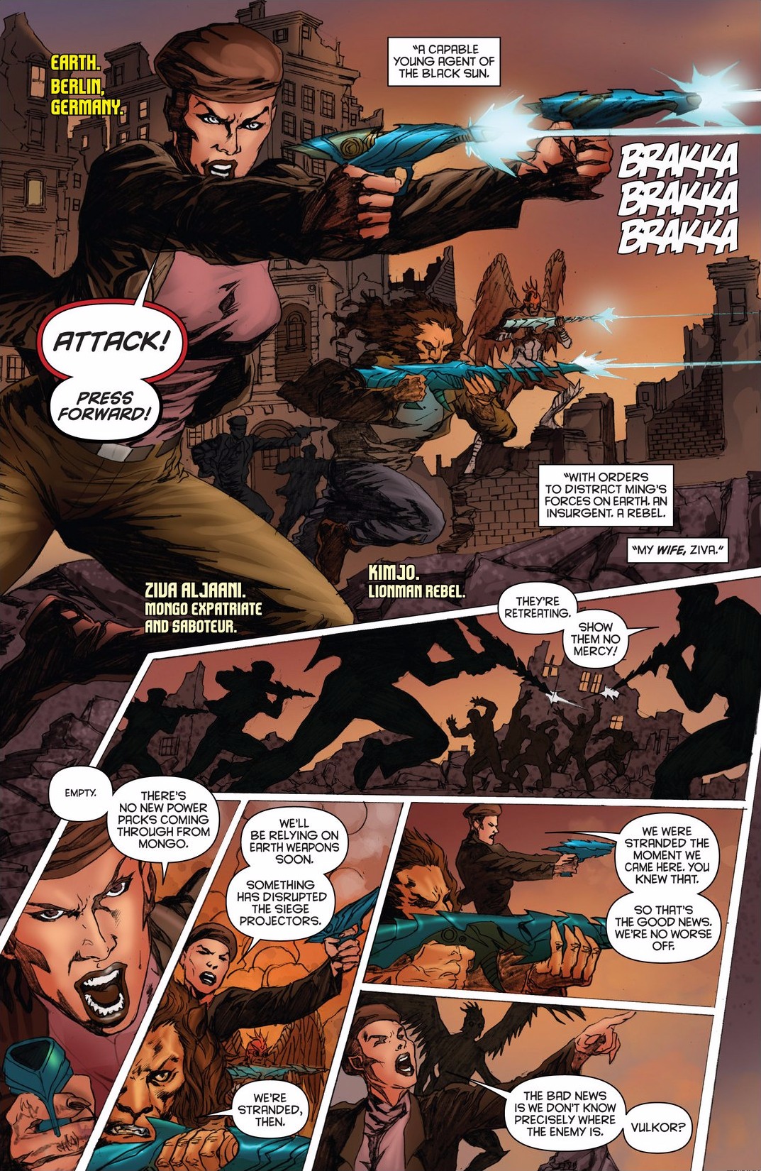 Read online Flash Gordon: Zeitgeist comic -  Issue # TPB - 226