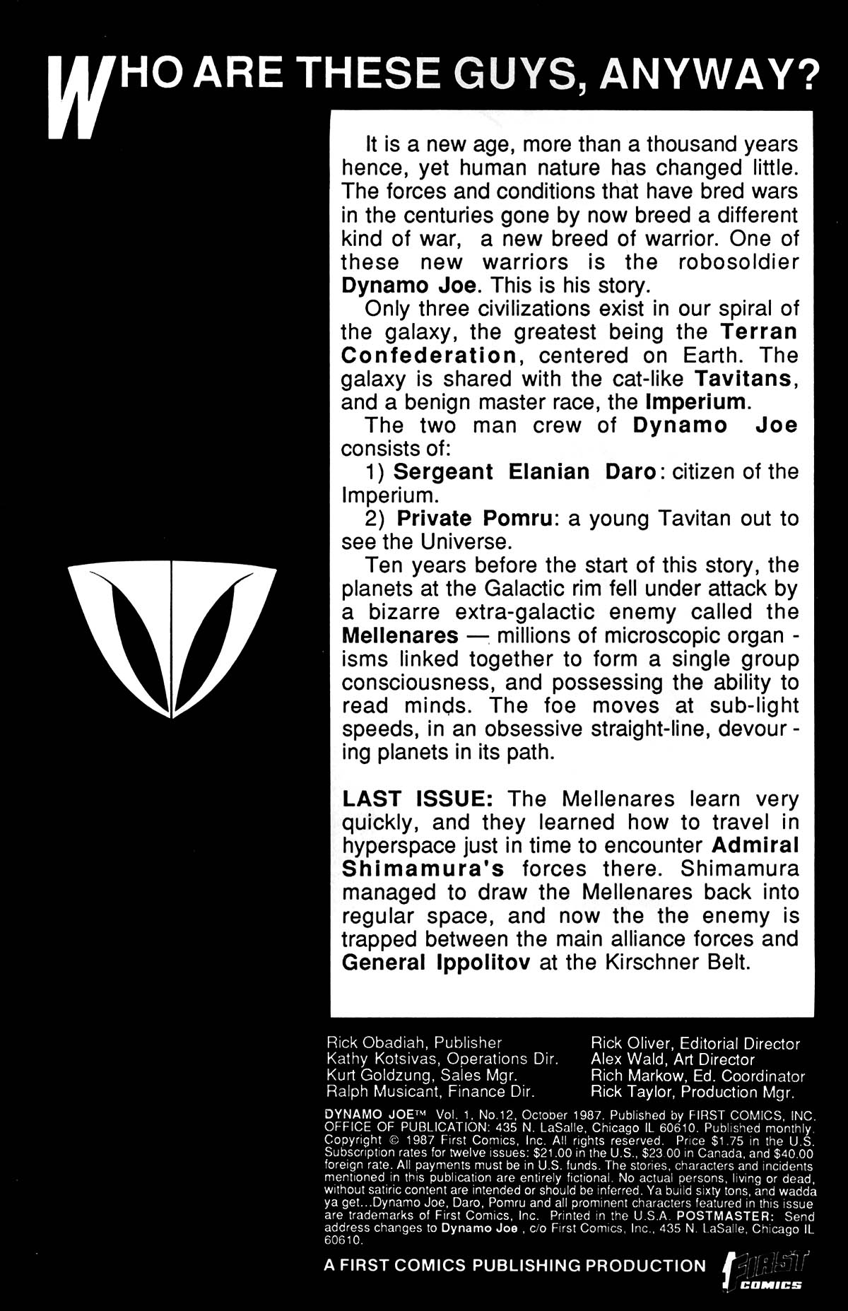 Read online Dynamo Joe comic -  Issue #12 - 2