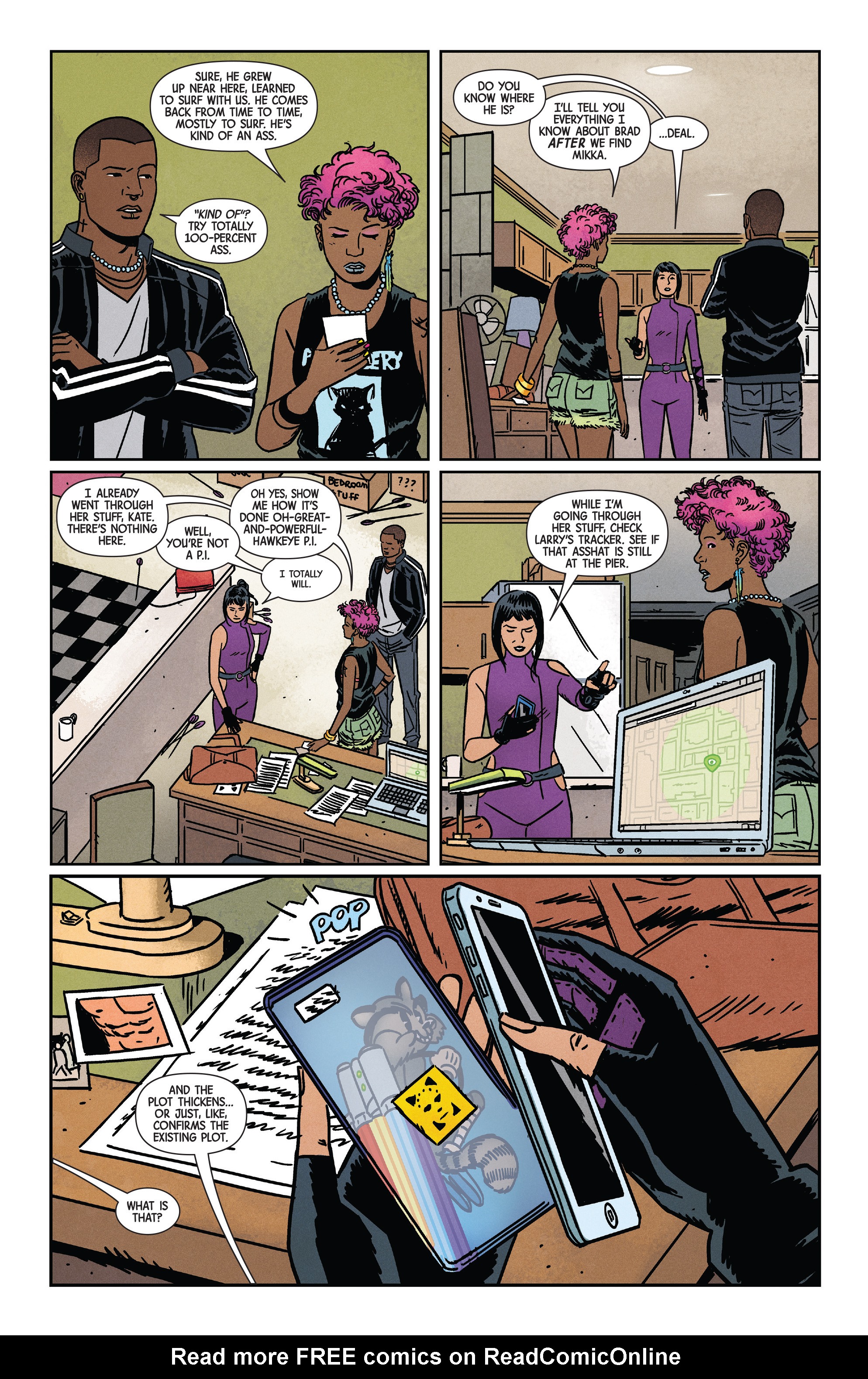 Read online Hawkeye (2016) comic -  Issue #3 - 9
