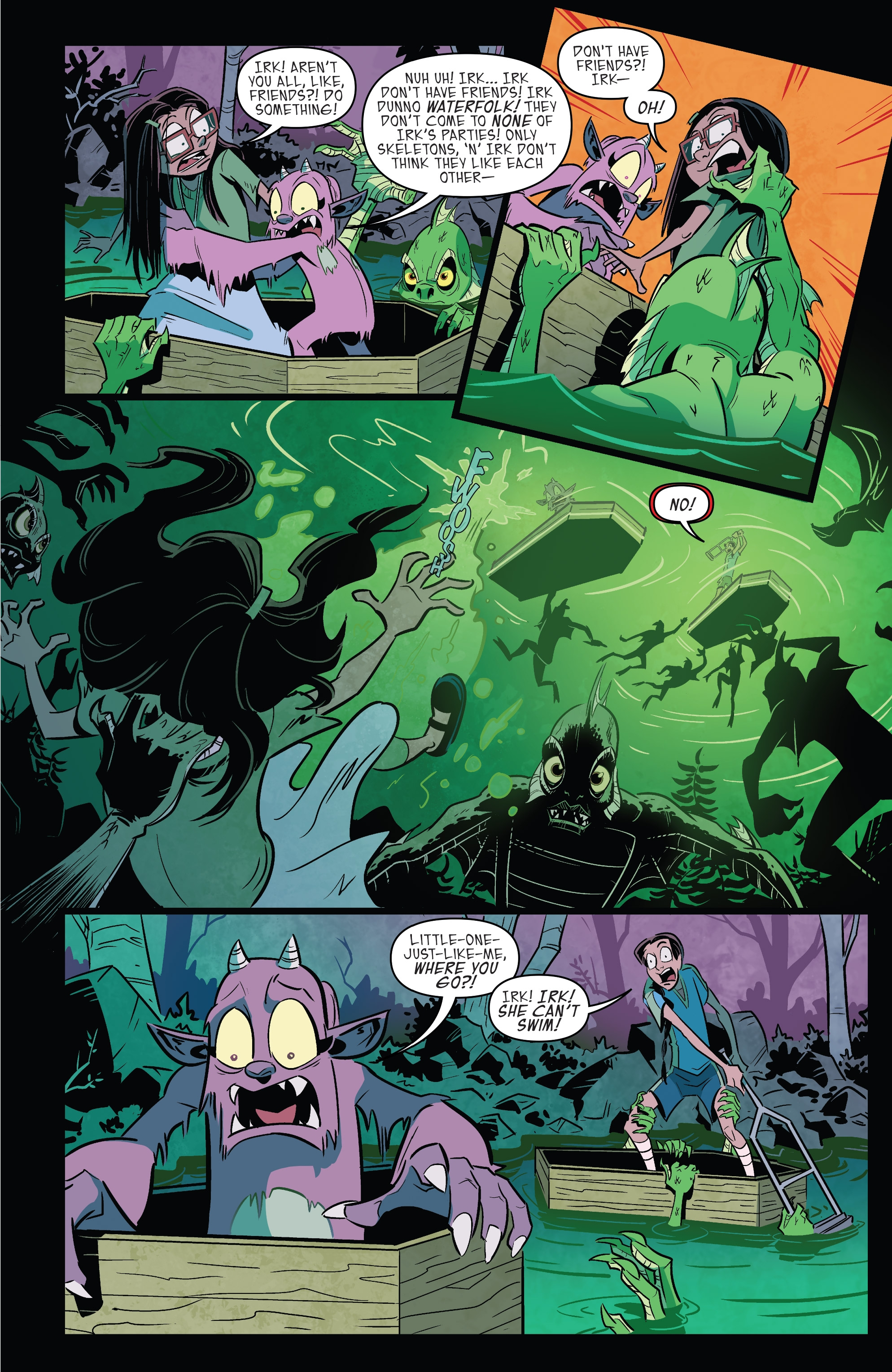 Read online Goosebumps: Monsters At Midnight comic -  Issue #2 - 15