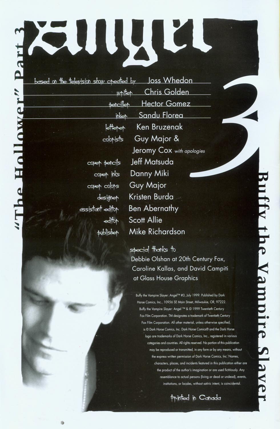 Read online Buffy the Vampire Slayer: Angel comic -  Issue #3 - 2