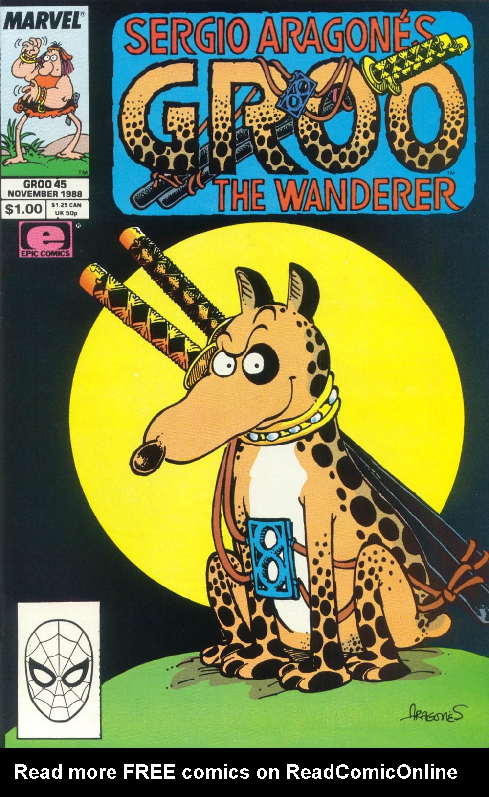 Read online Sergio Aragonés Groo the Wanderer comic -  Issue #45 - 1