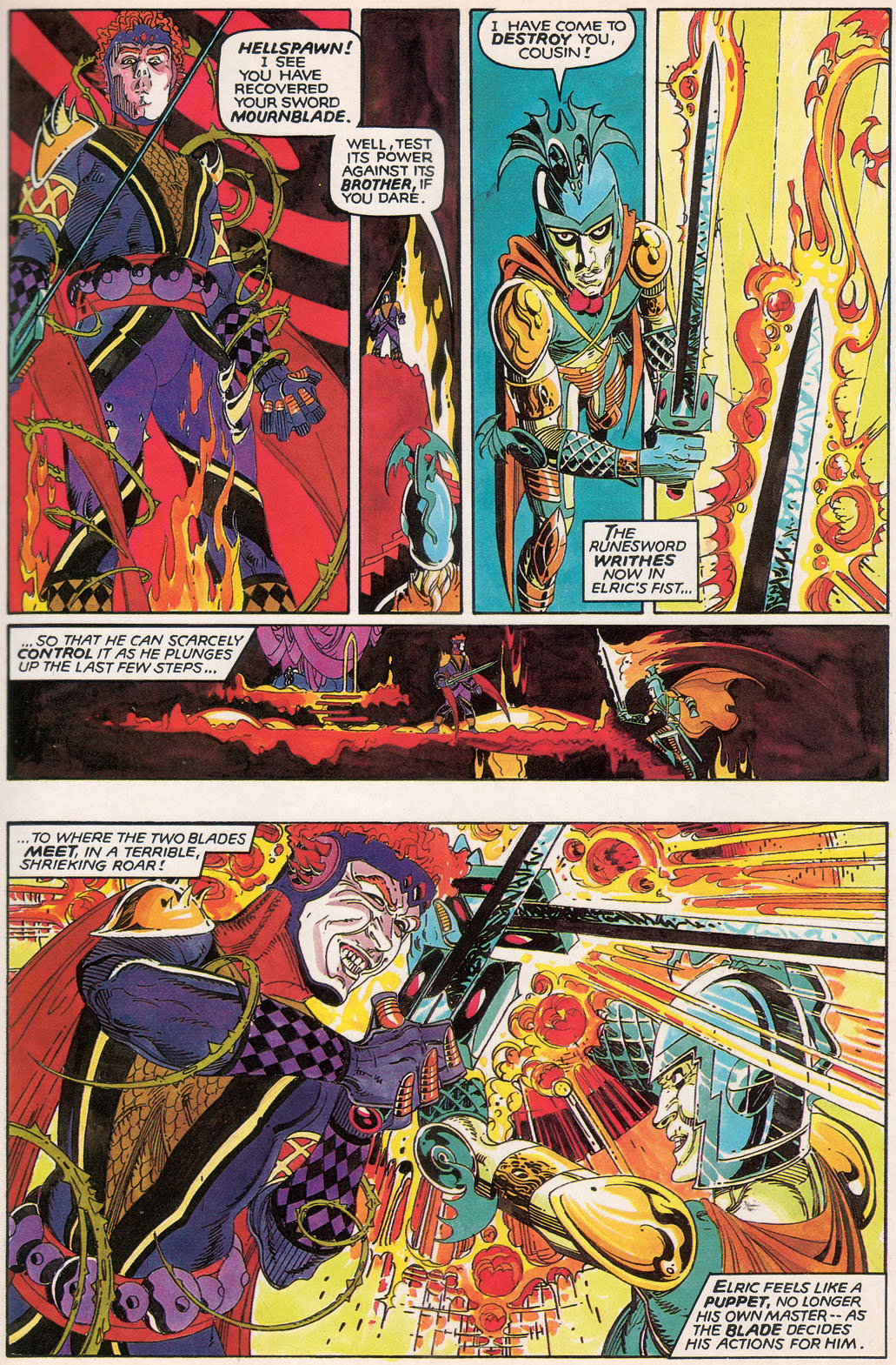 Read online Marvel Graphic Novel comic -  Issue #2 - Elric - The Dreaming City - 47