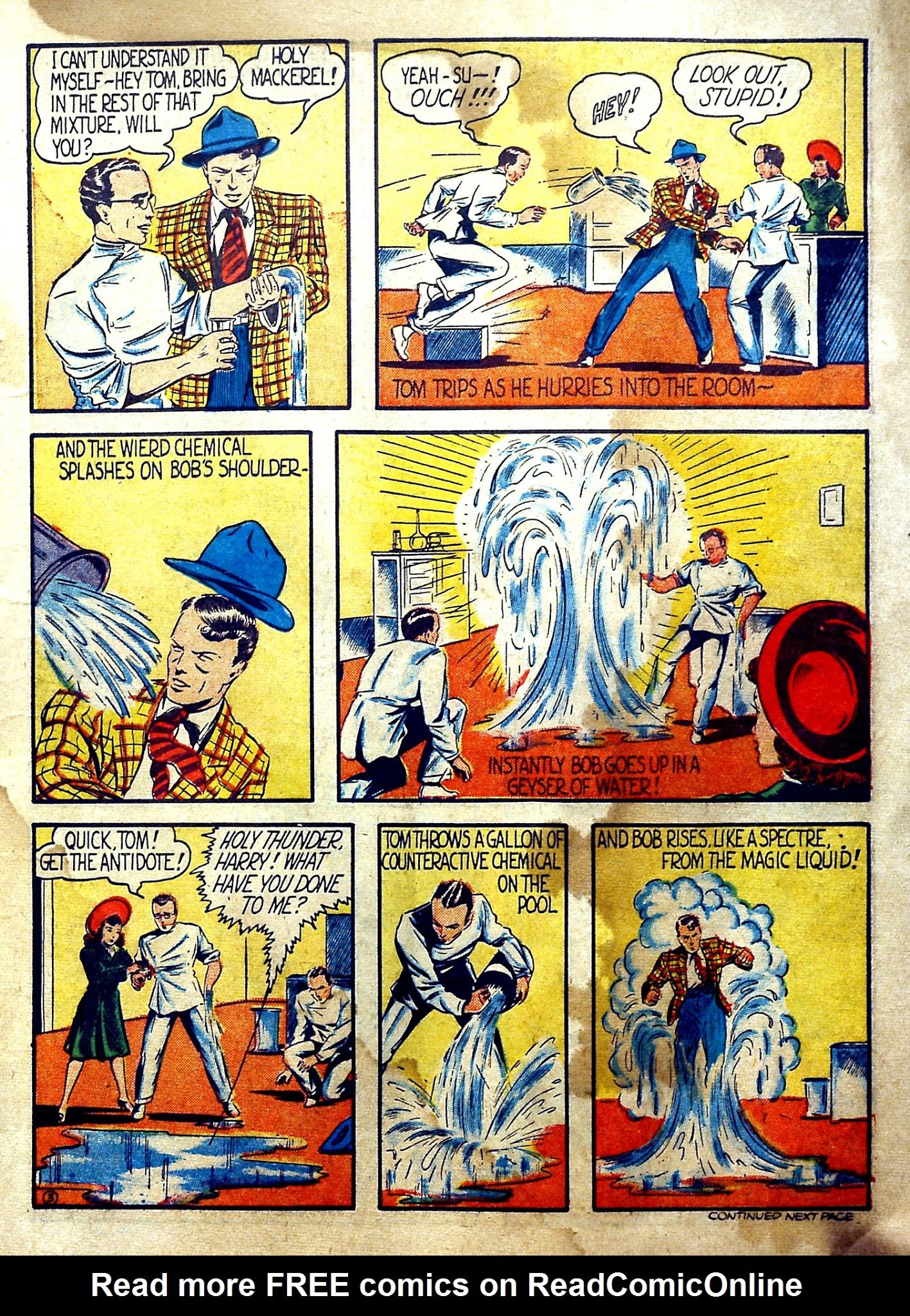 Read online Reg'lar Fellers Heroic Comics comic -  Issue #1 - 6