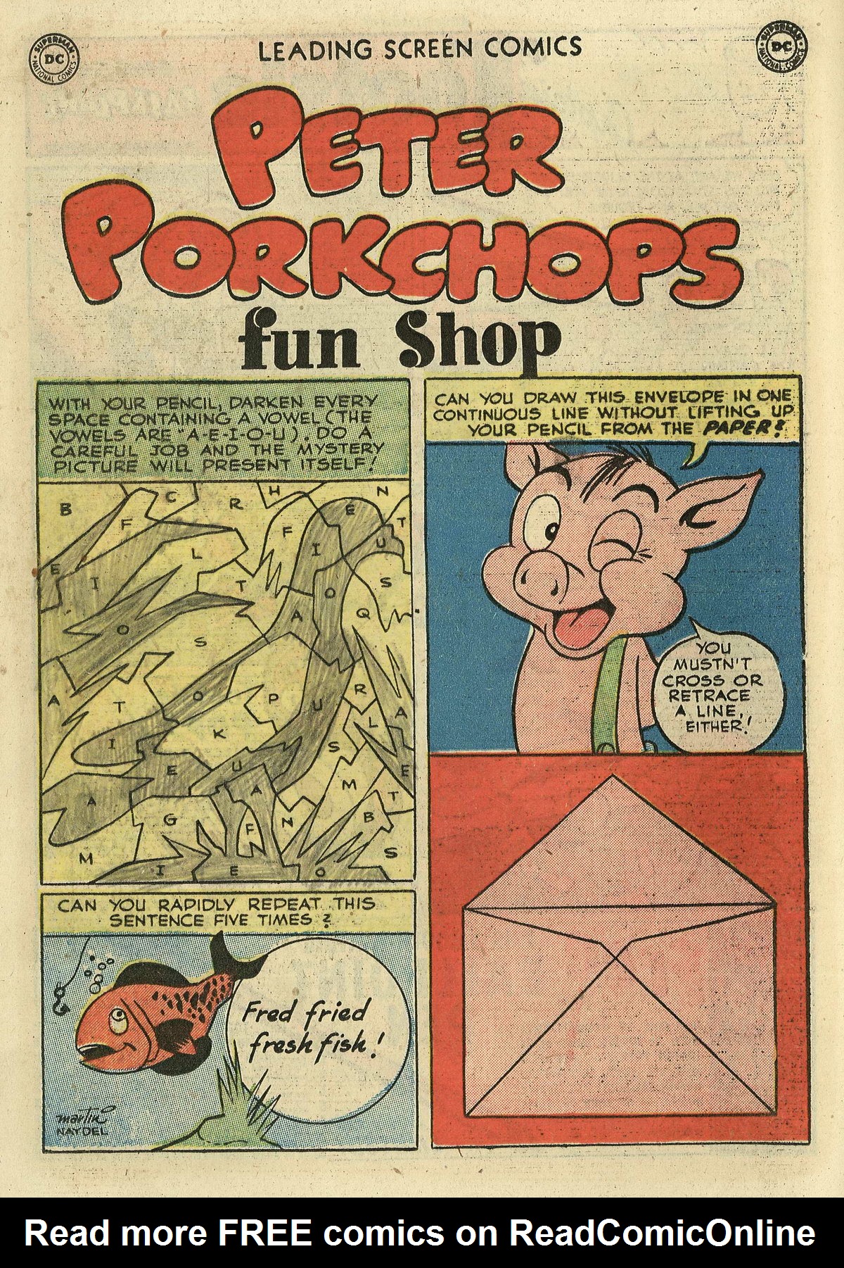 Read online Leading Screen Comics comic -  Issue #53 - 18