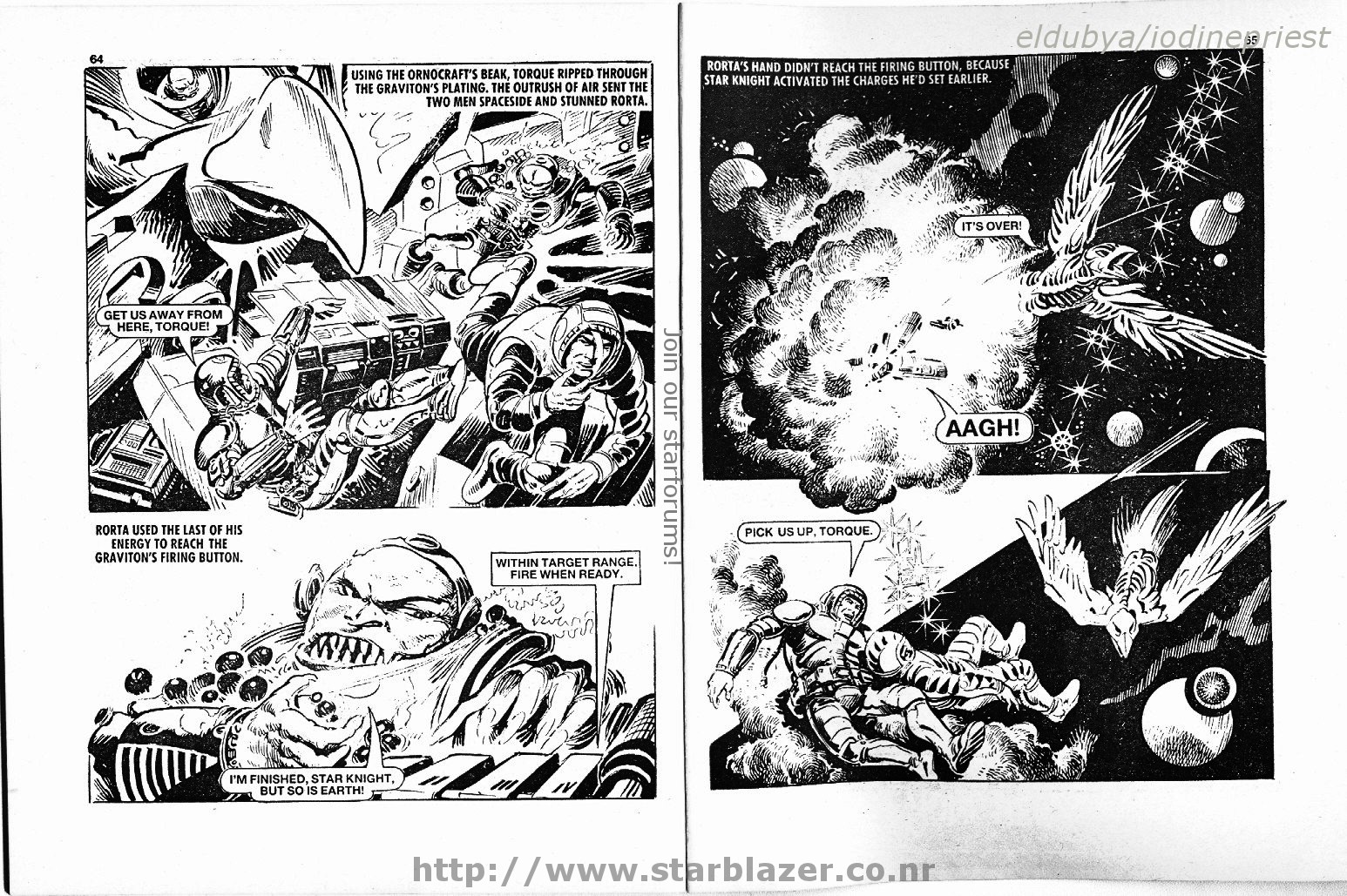Read online Starblazer comic -  Issue #171 - 34