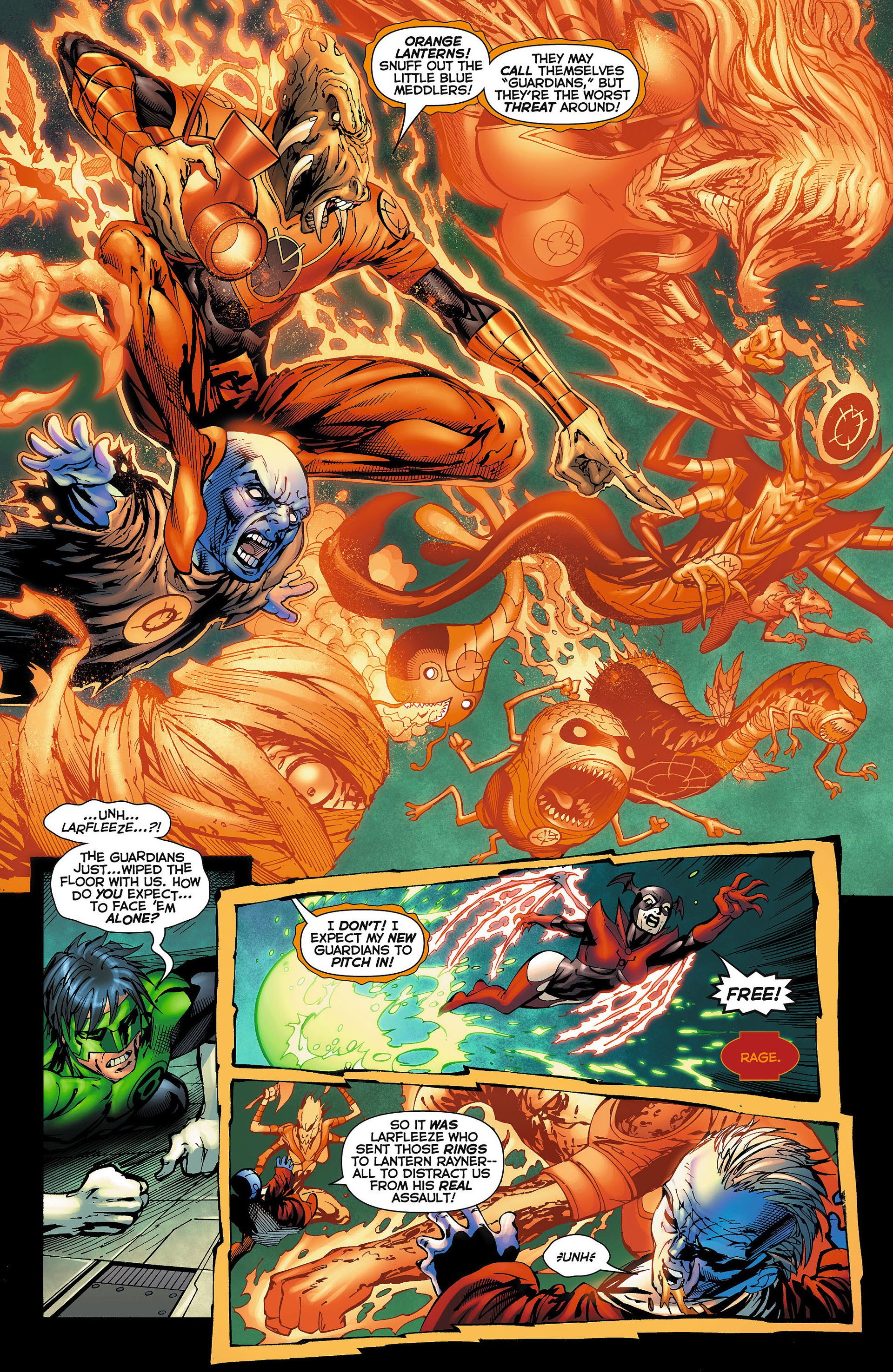 Read online Green Lantern: New Guardians comic -  Issue #4 - 4